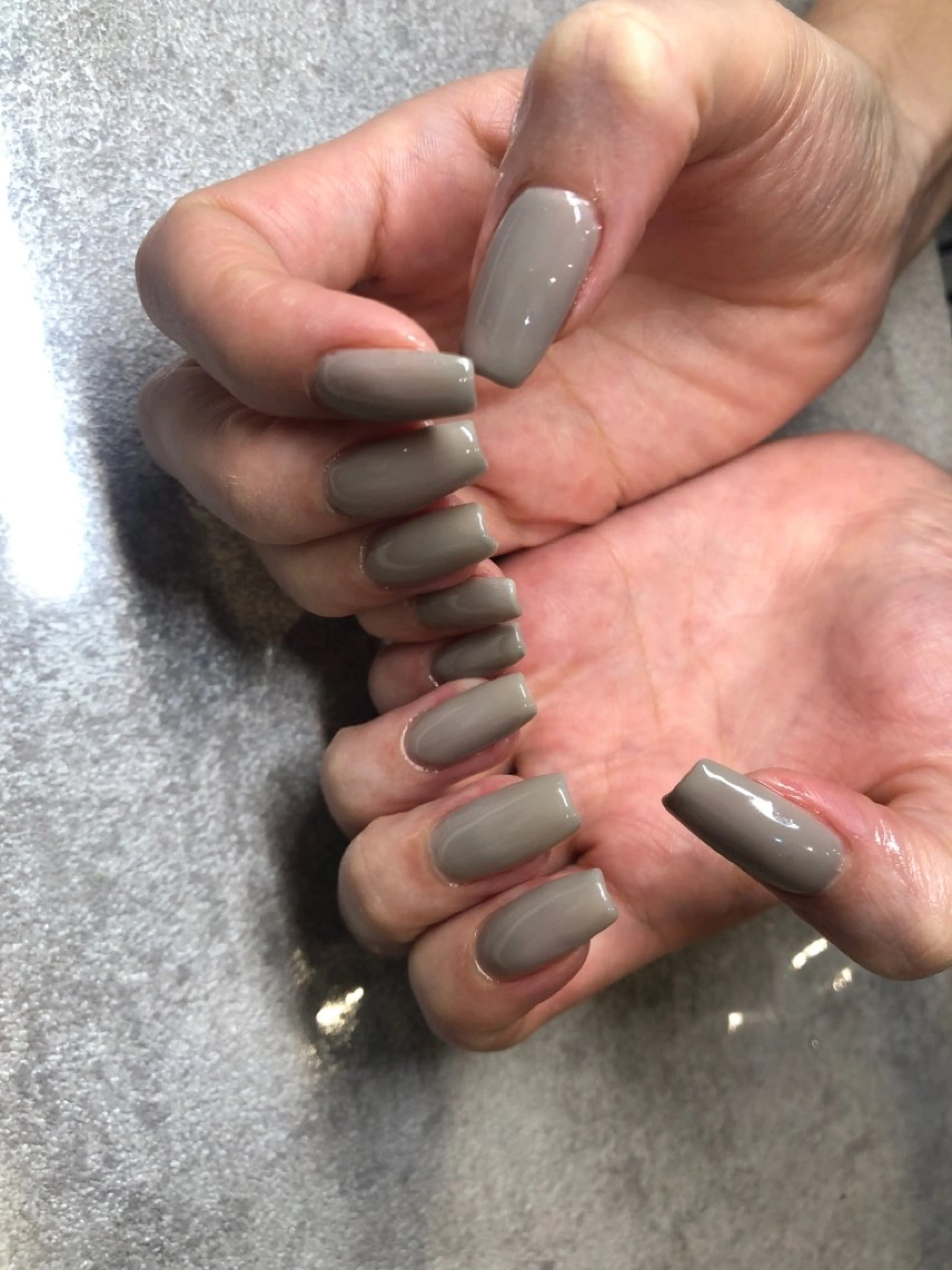 ネイル ワンカラーネイル MANAMI W【今福鶴見店】のネイルデザイン