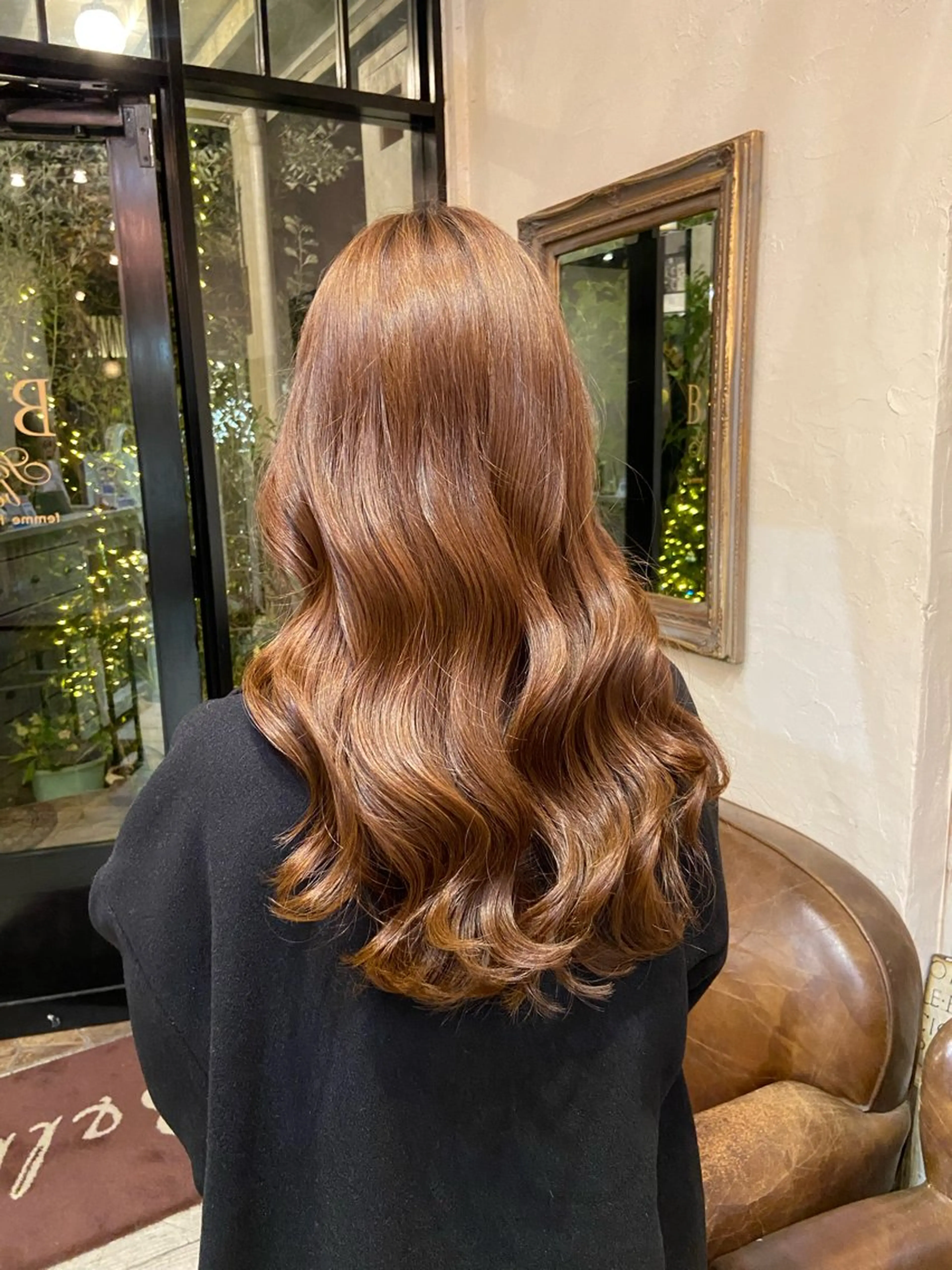 ロング カラー ブリーチ ブラウンカラー ナチュラルブラウン ブリーチなしカラー ダメージレス美容師 🌱水島侑理のヘアスタイル