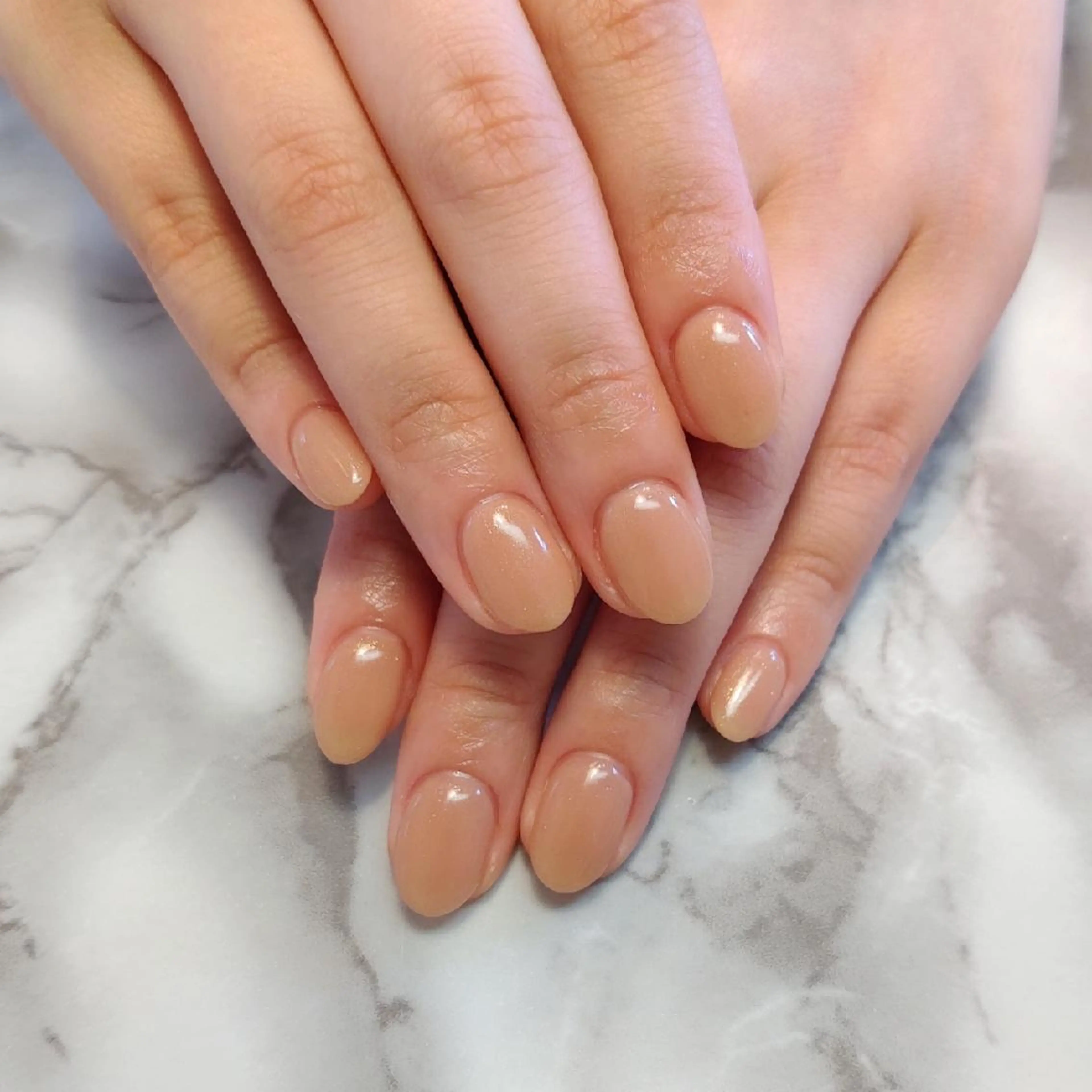 ネイル ワンカラーネイル ジェヌインネイル 河内のネイルデザイン