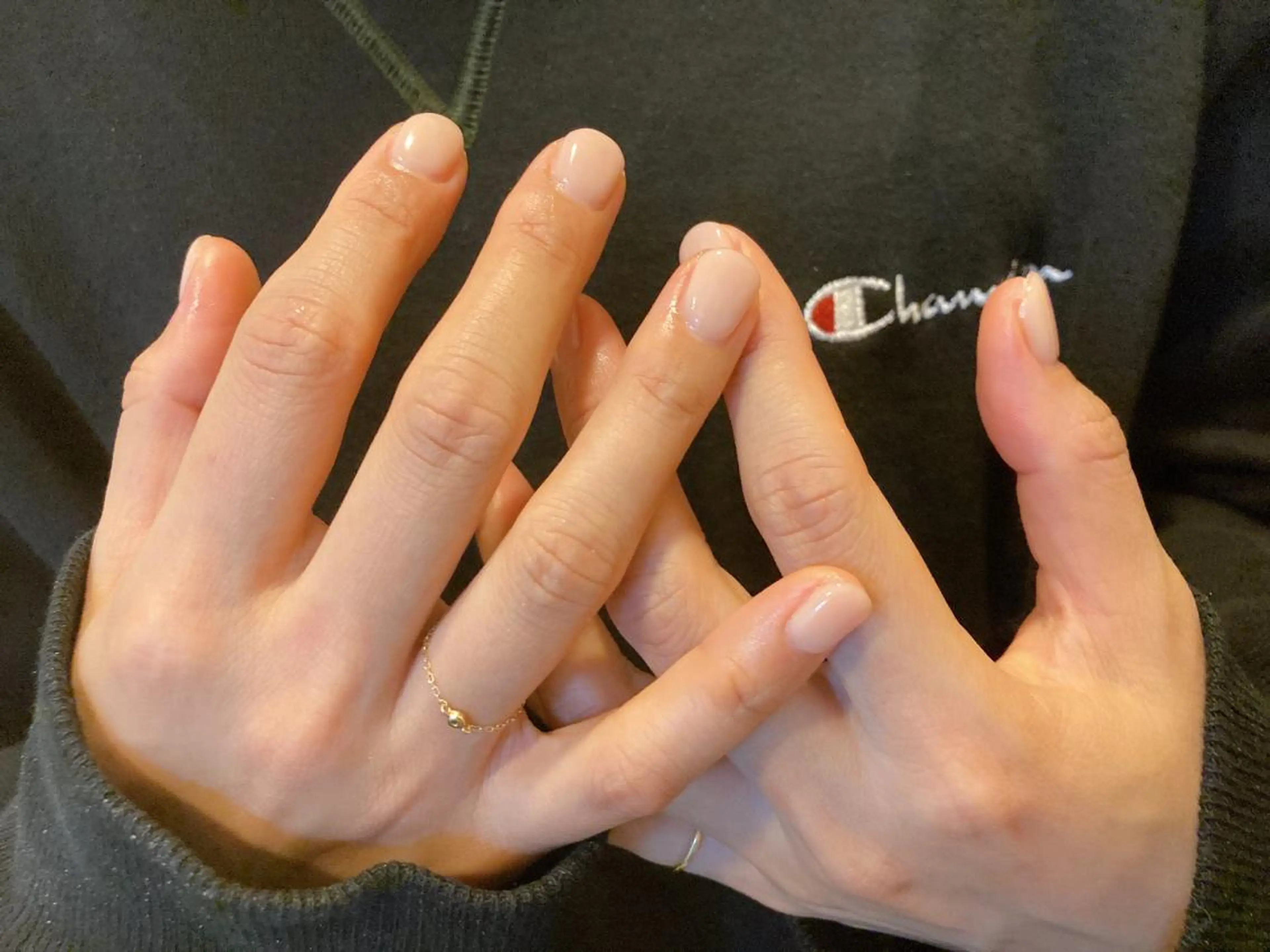 ネイル クリアネイル ハンドネイル Mogu nail 二子玉川のネイルデザイン