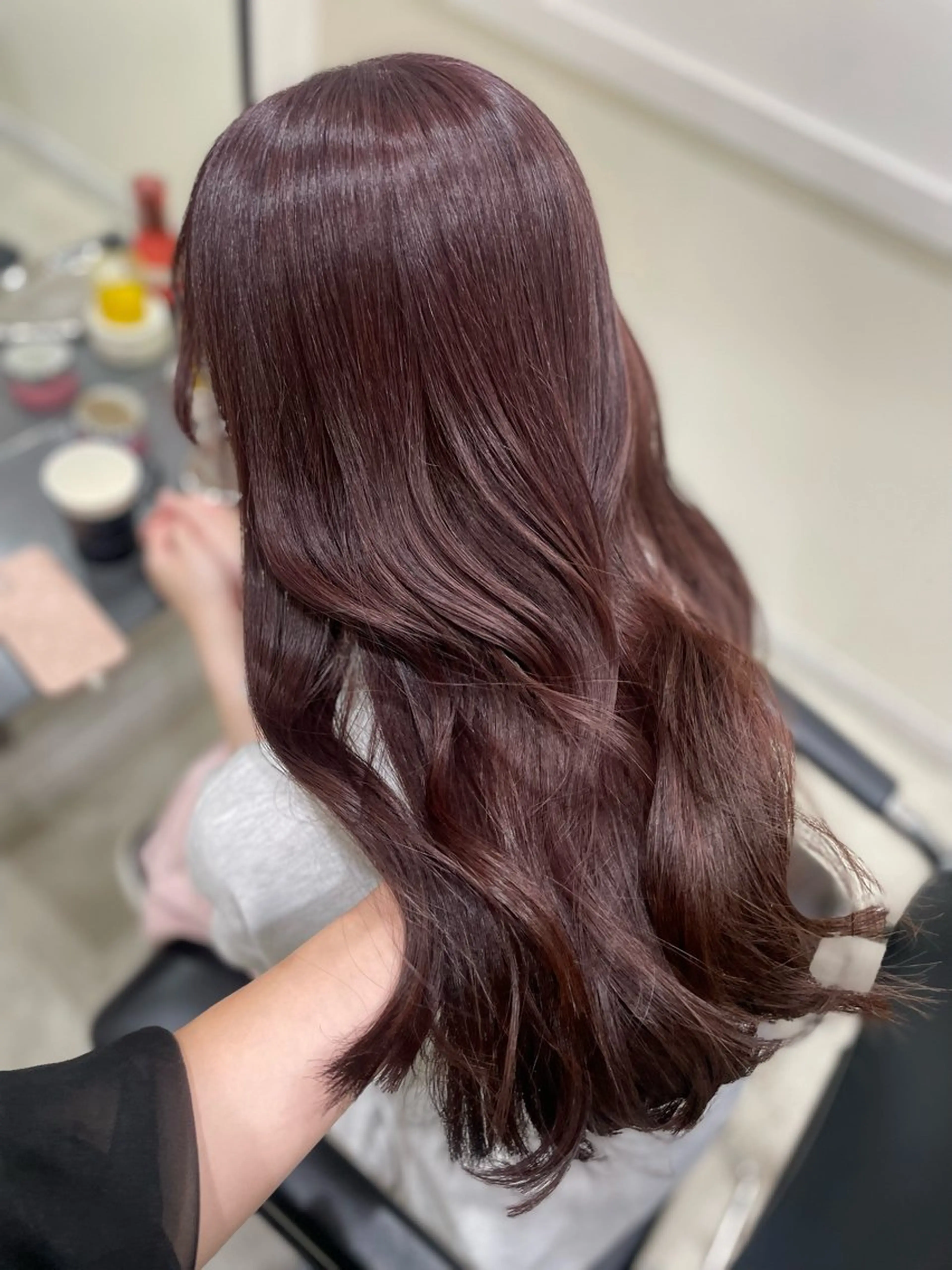 ロング 🤍韓国トレンド ヘア🤍miku🤍のヘアスタイル