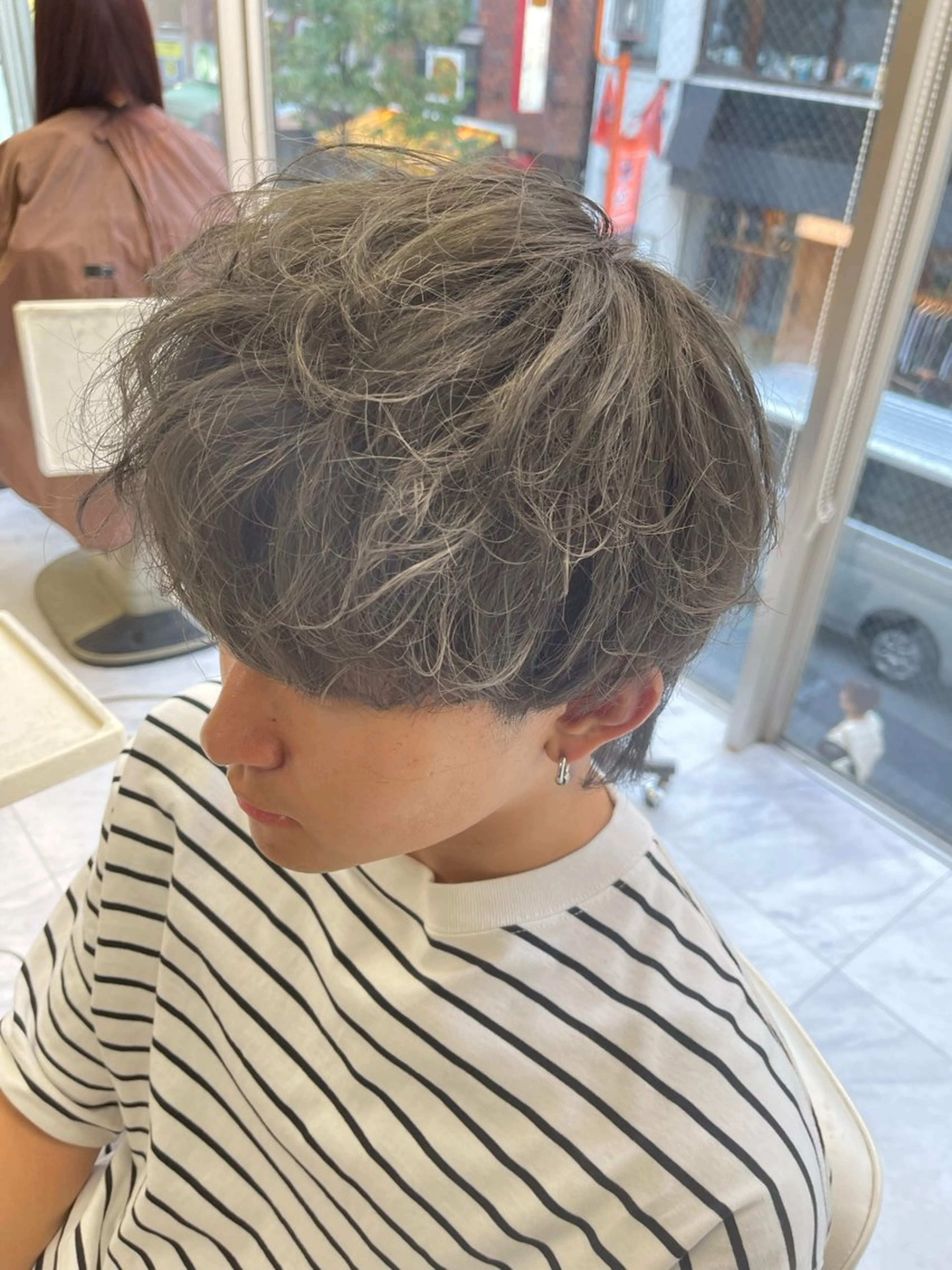 ショート カラー メンズ ヘアカラー トリートメント ❄️メンズカット 落合諒❄️のヘアスタイル