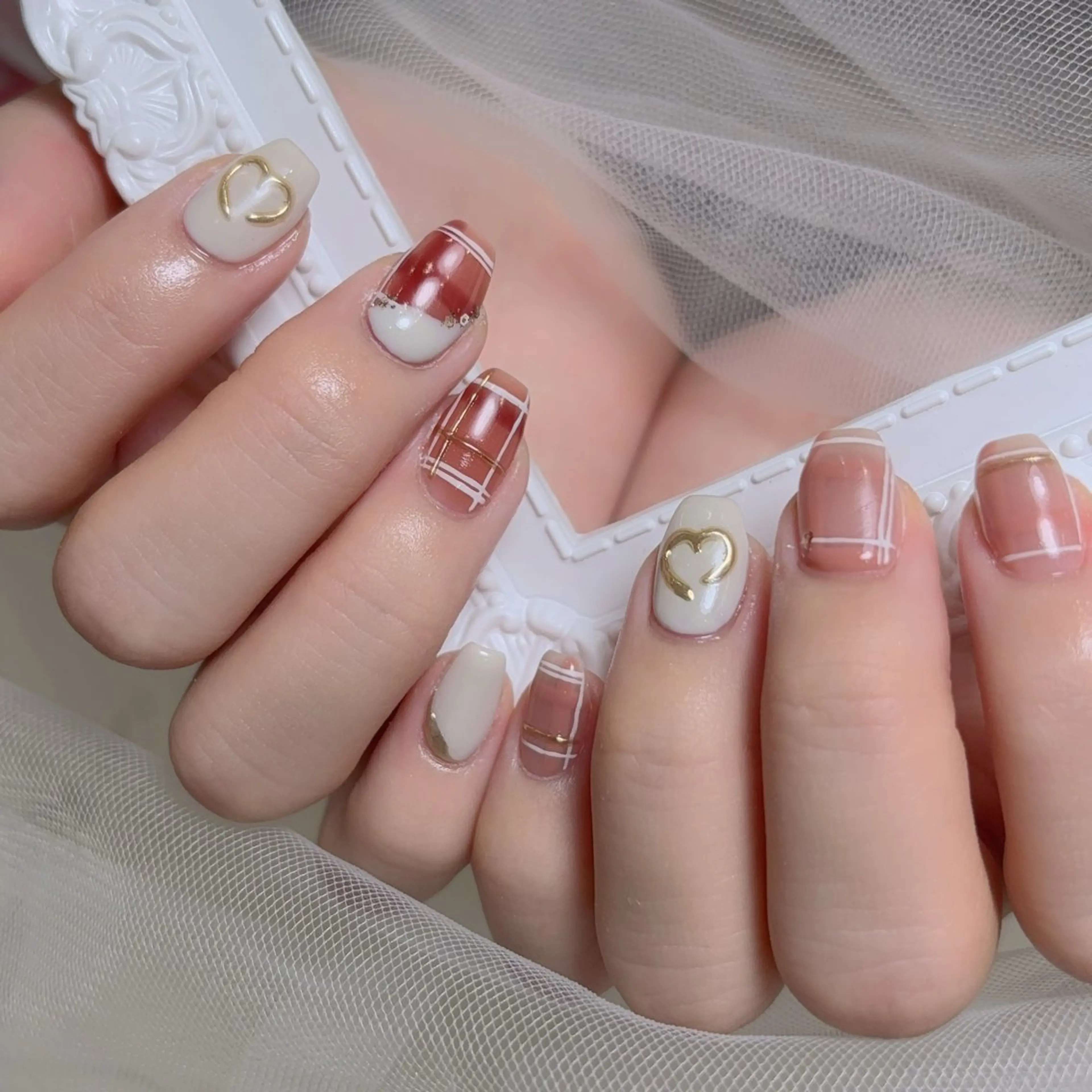 ネイル ハンドネイル ハンドケア Riona 🌸上野のネイルデザイン