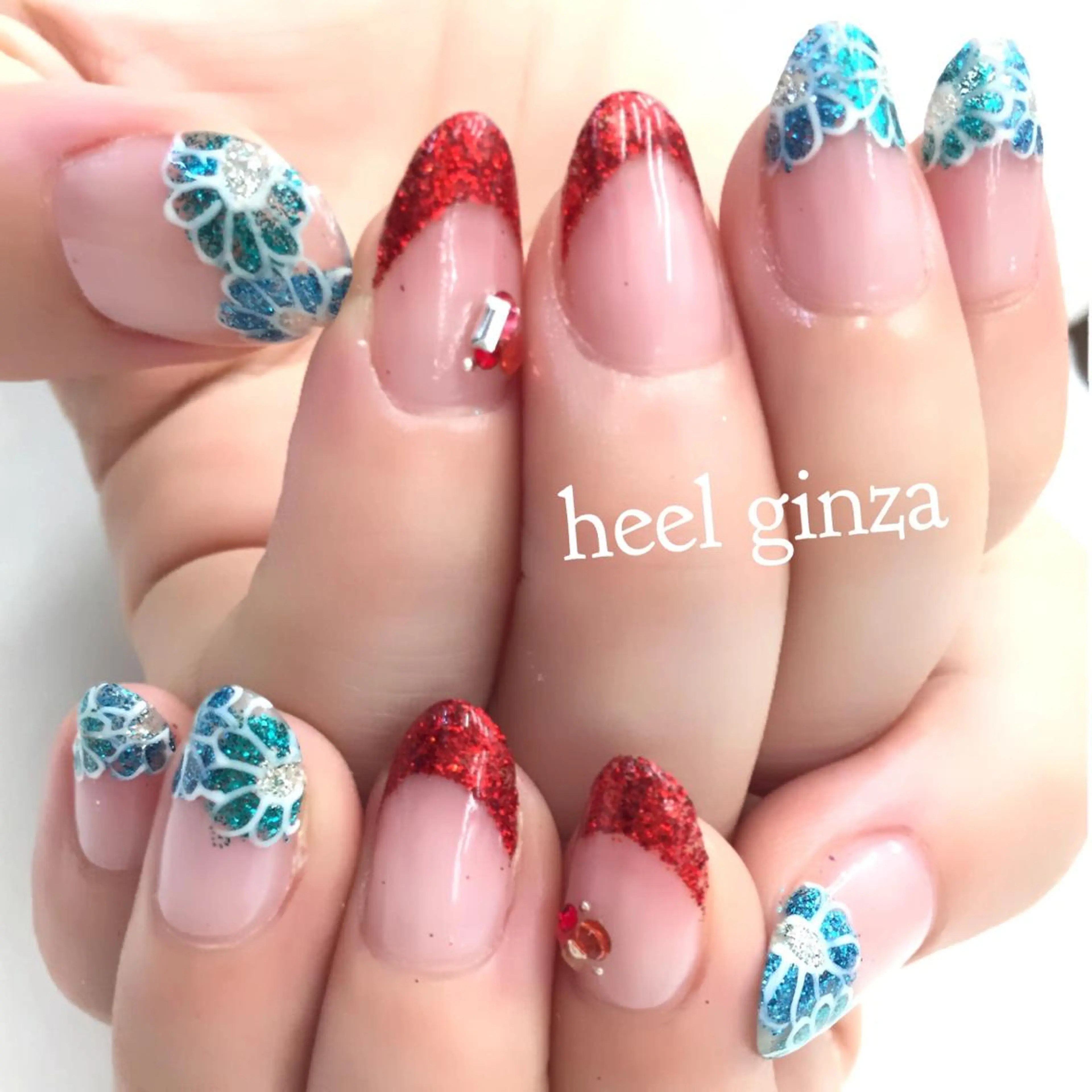 ネイル アートネイル ラメ(グリッター) miel nailのネイルデザイン