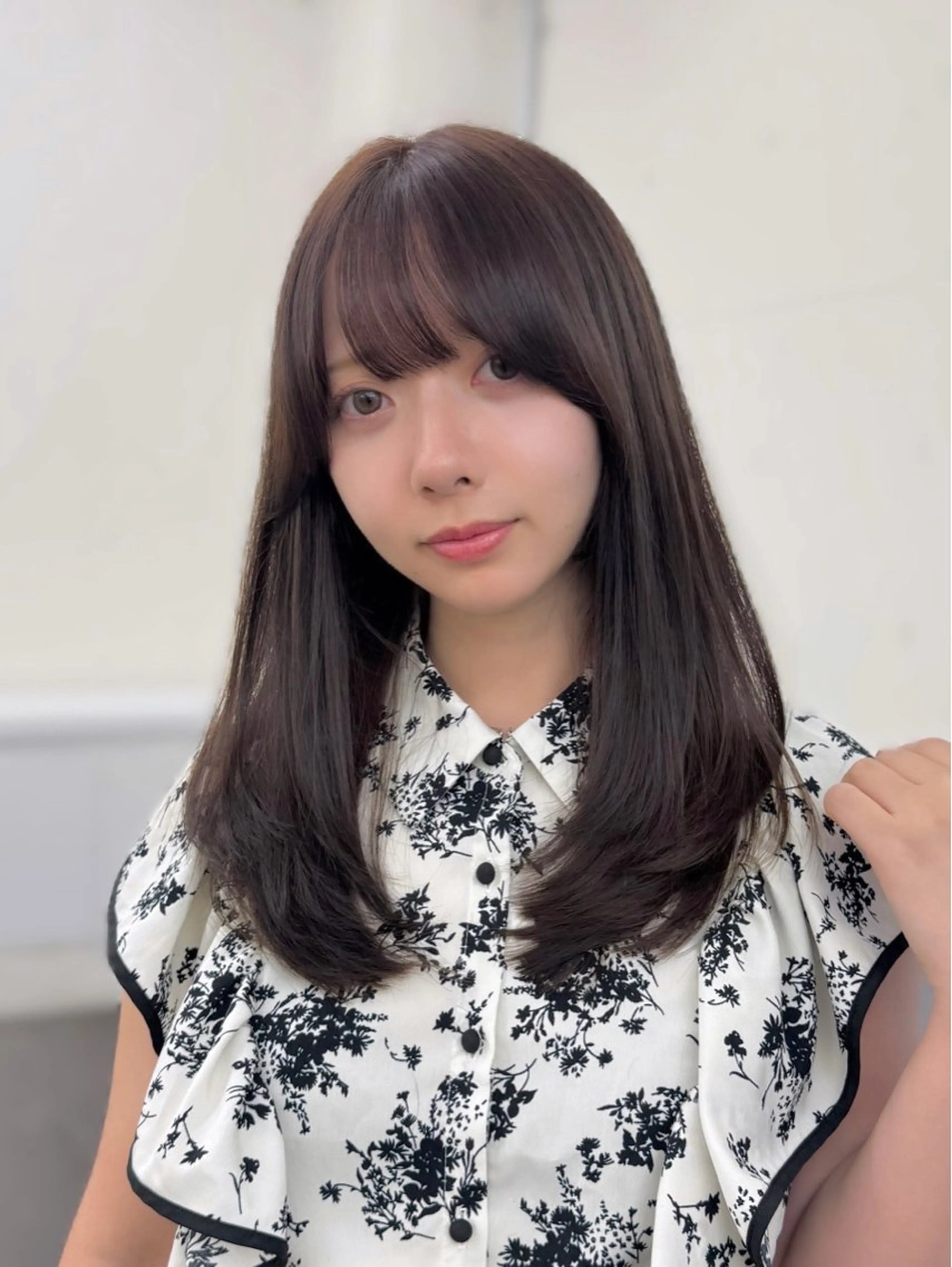 セミロング カラー カット ヘアカラー トリートメント 🦋韓国系指名No1 店長/圓山 祐也🦋のヘアスタイル