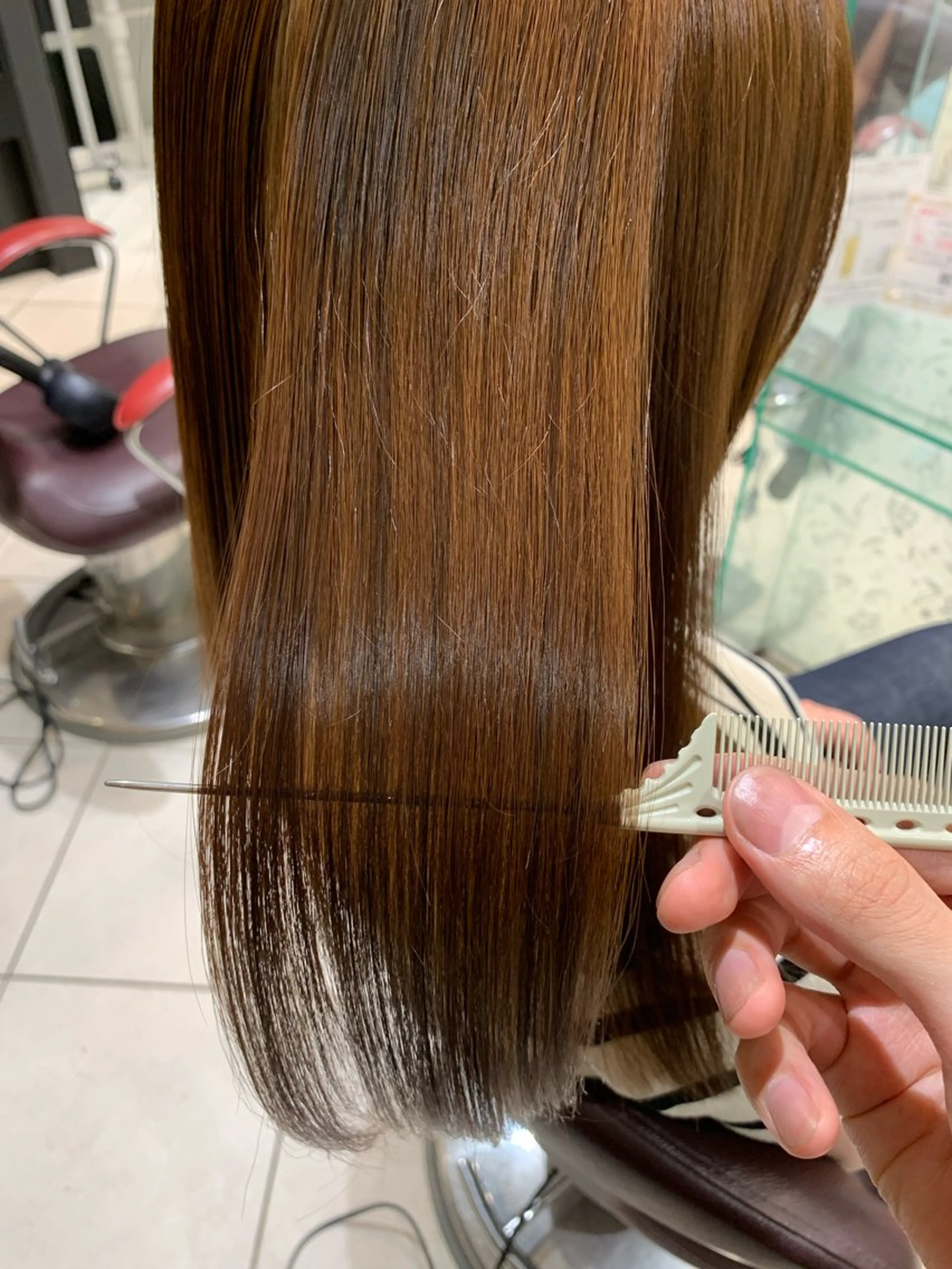 セミロング カット ヘアカラー トリートメント ヘアセット ✨上村 潤平✨メンズヘア✨のヘアスタイル