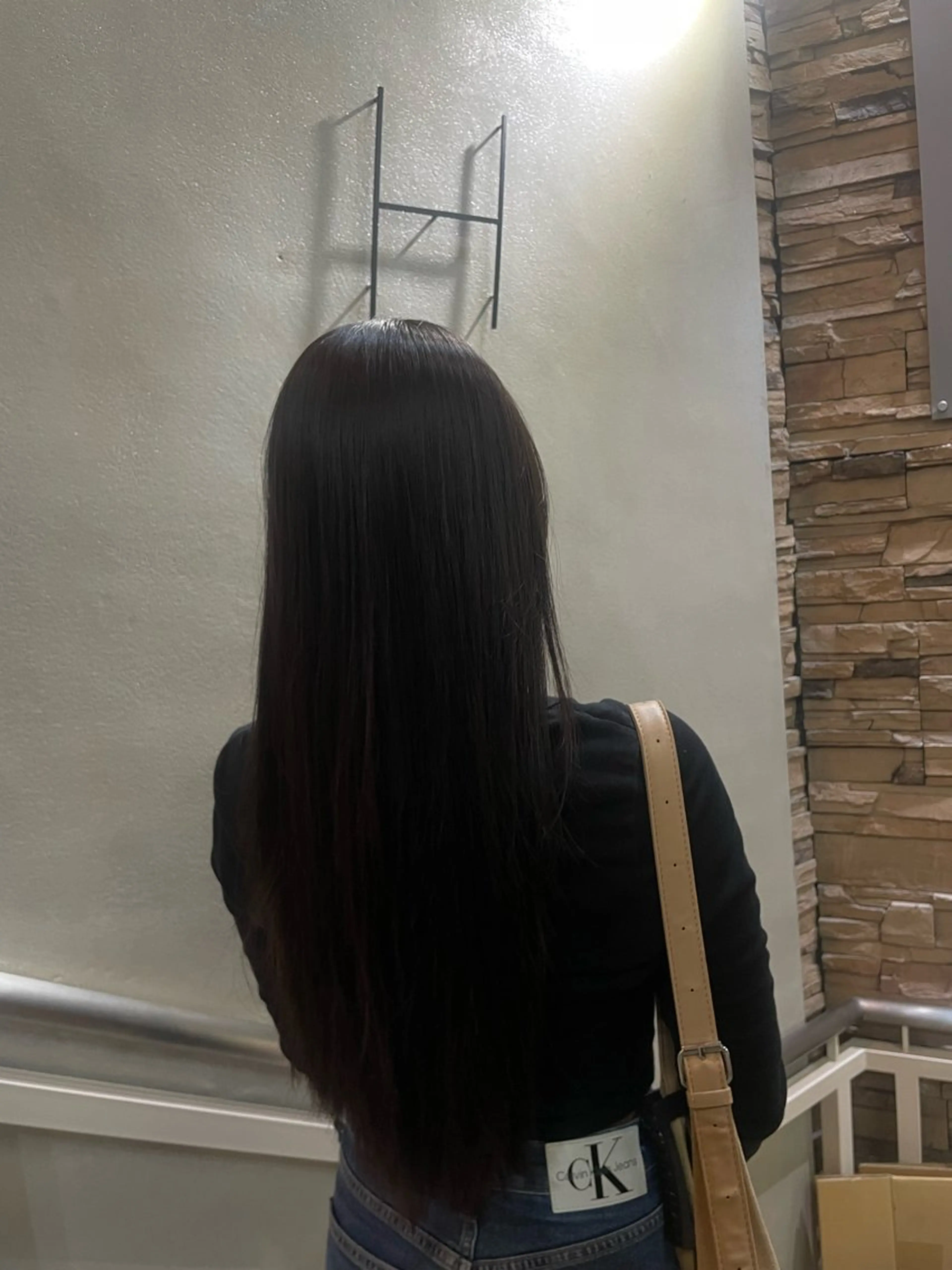 ロング カラー パーマ ヘアアレンジ H 【エイチ】所属・髪質改善カラー/ モトタニのヘアスタイル