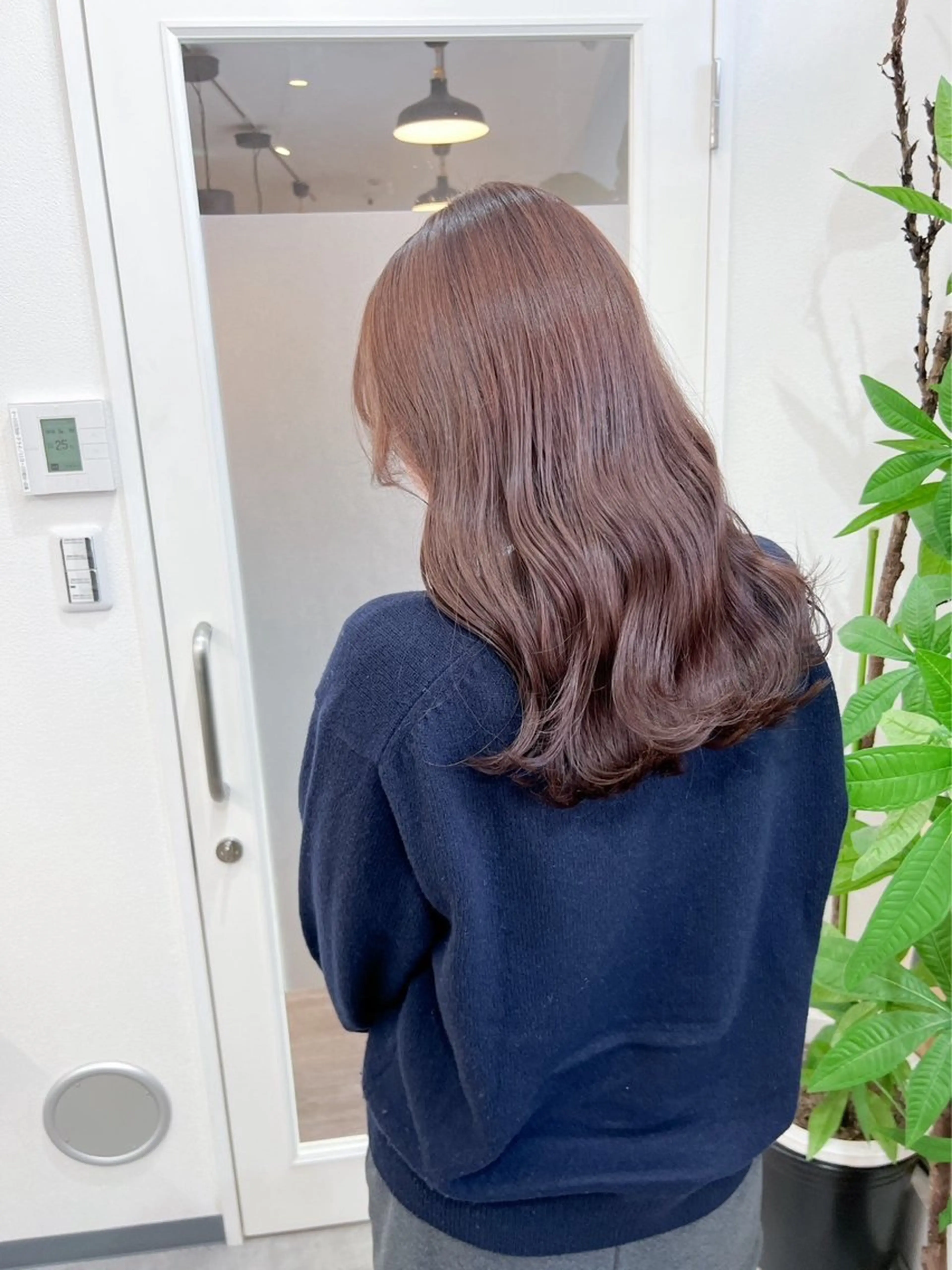 ロング ヘアカラー トリートメント RIN 中明度韓国ヘアのヘアスタイル