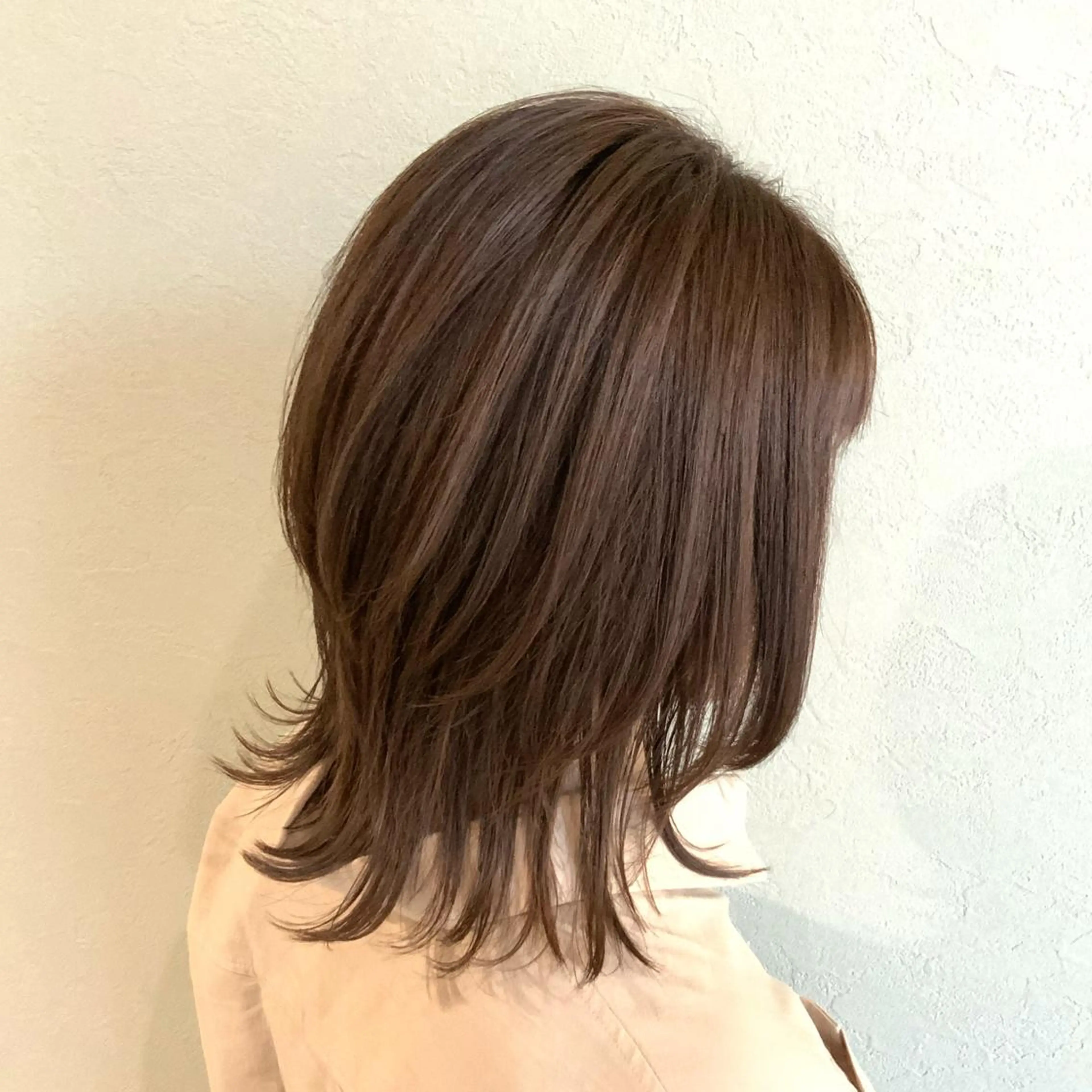 ミディアム ウルフカット カット ヘアカラー トリートメント 🍀favori🍀 kanekoのヘアスタイル