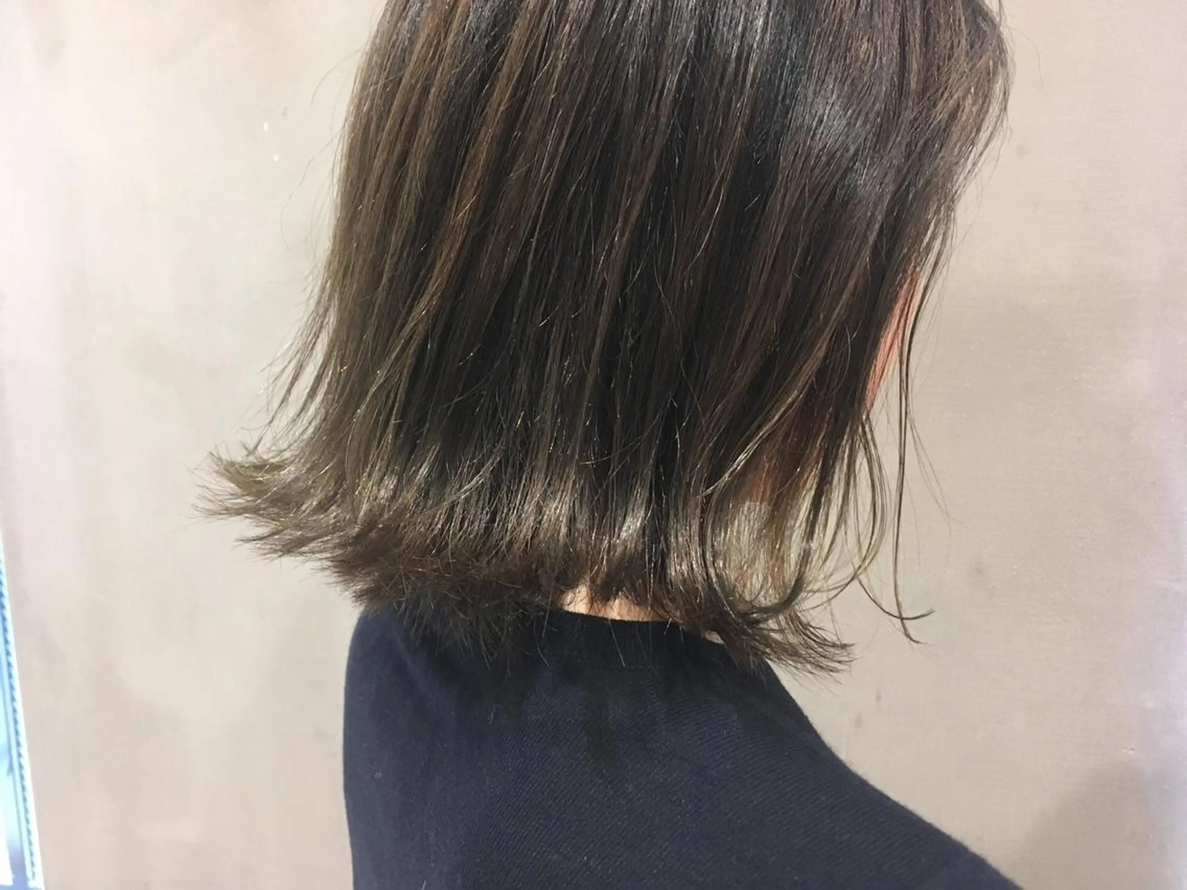 ミディアム カラー アッシュ ブルーカラー ミント luve heart's And Be  minamisemba所属・脇坂 佳世の眉毛・アイブロウイメージ