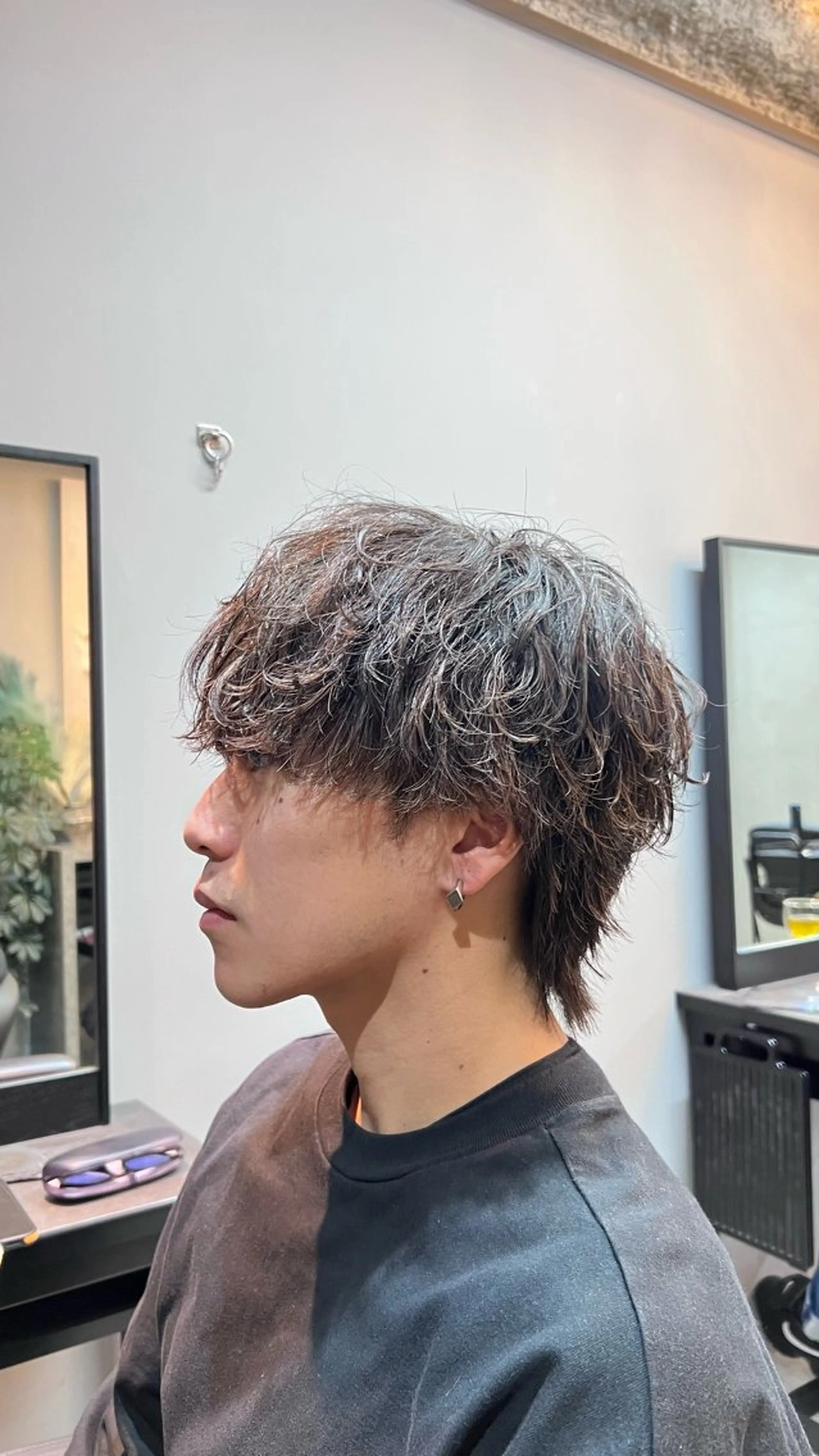 ショート パーマ メンズ メンズパーマ Alo所属・💥メンズパーマ /表参道/モント💥のヘアスタイル