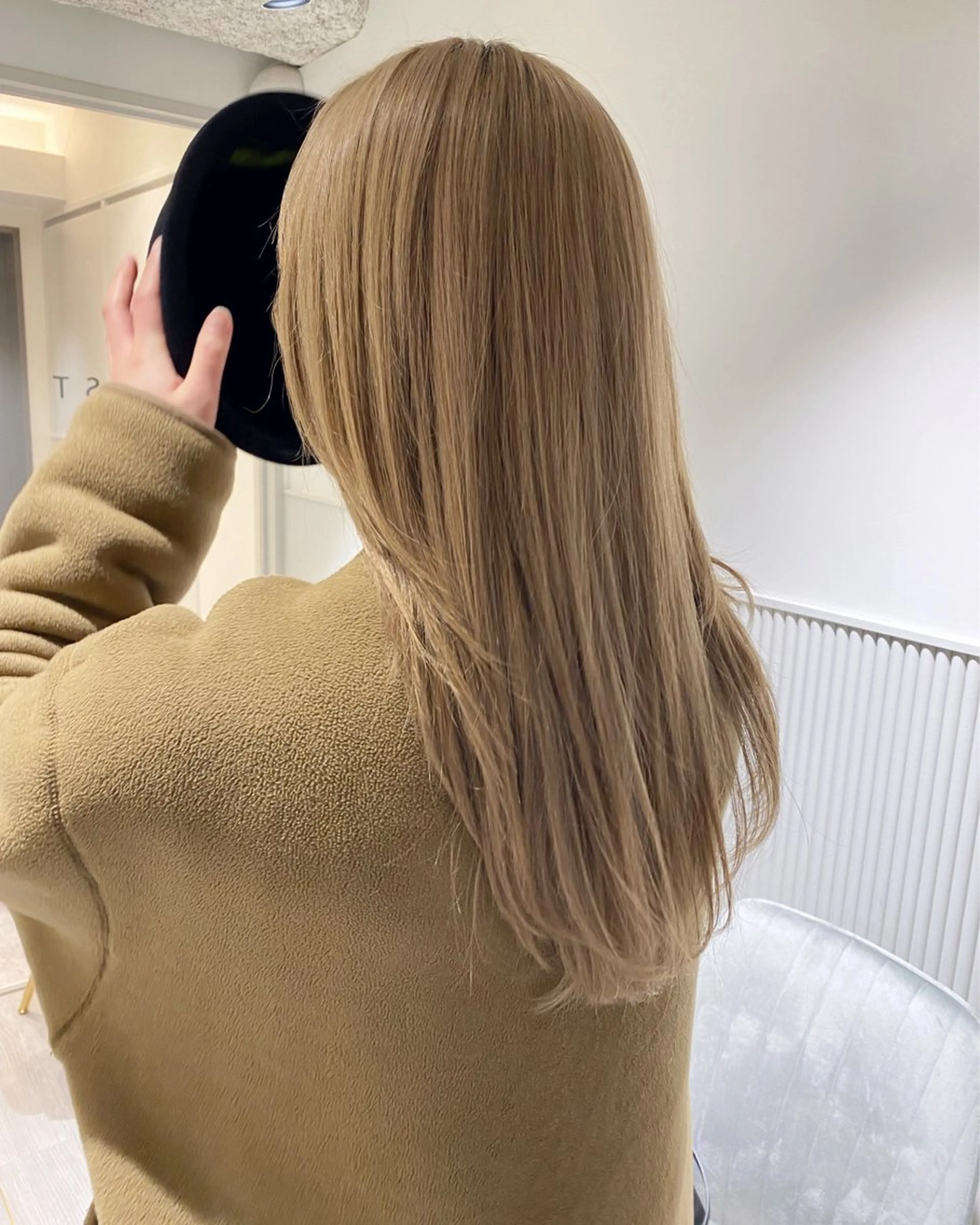 ロング カラー ブリーチ ヘアカラー トリートメント LOVESTOIKE 堂本のヘアスタイル