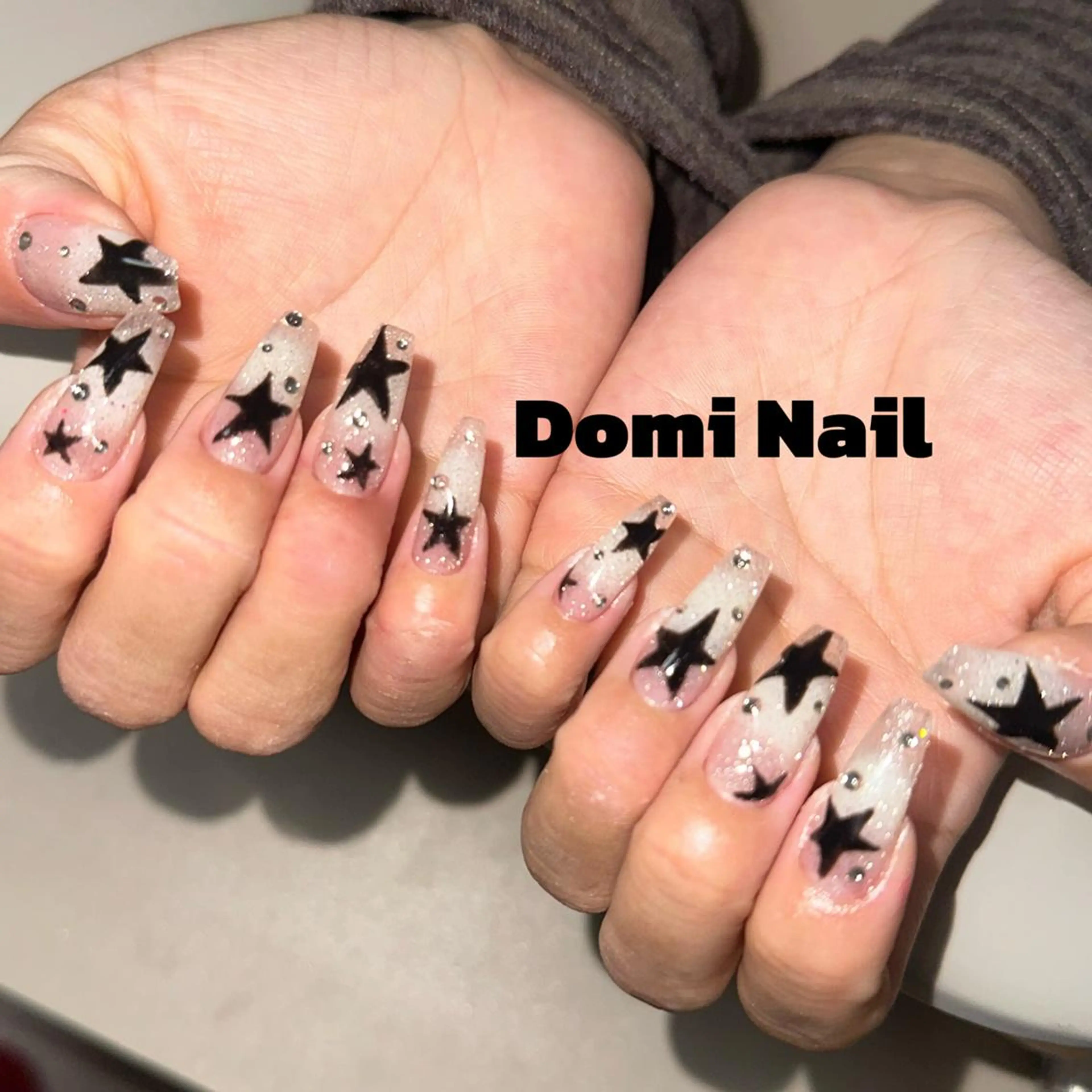 ネイル 持ち込み ネイルチップ ハンドネイル 渋谷 Domi Nailのネイルデザイン