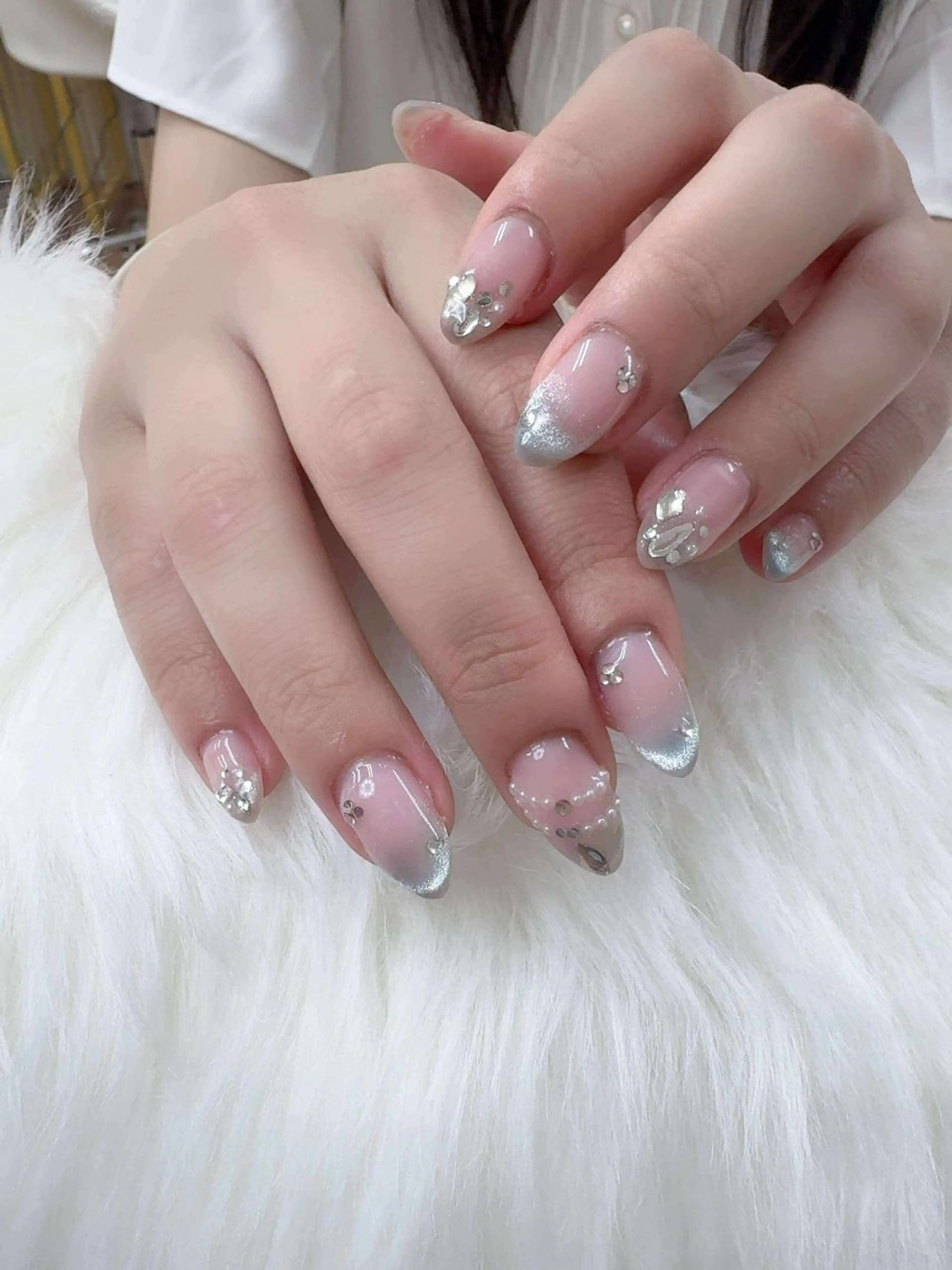 ネイル ハンドネイル ハンドケア Hara Nail 【パラジェル使用】のネイルデザイン