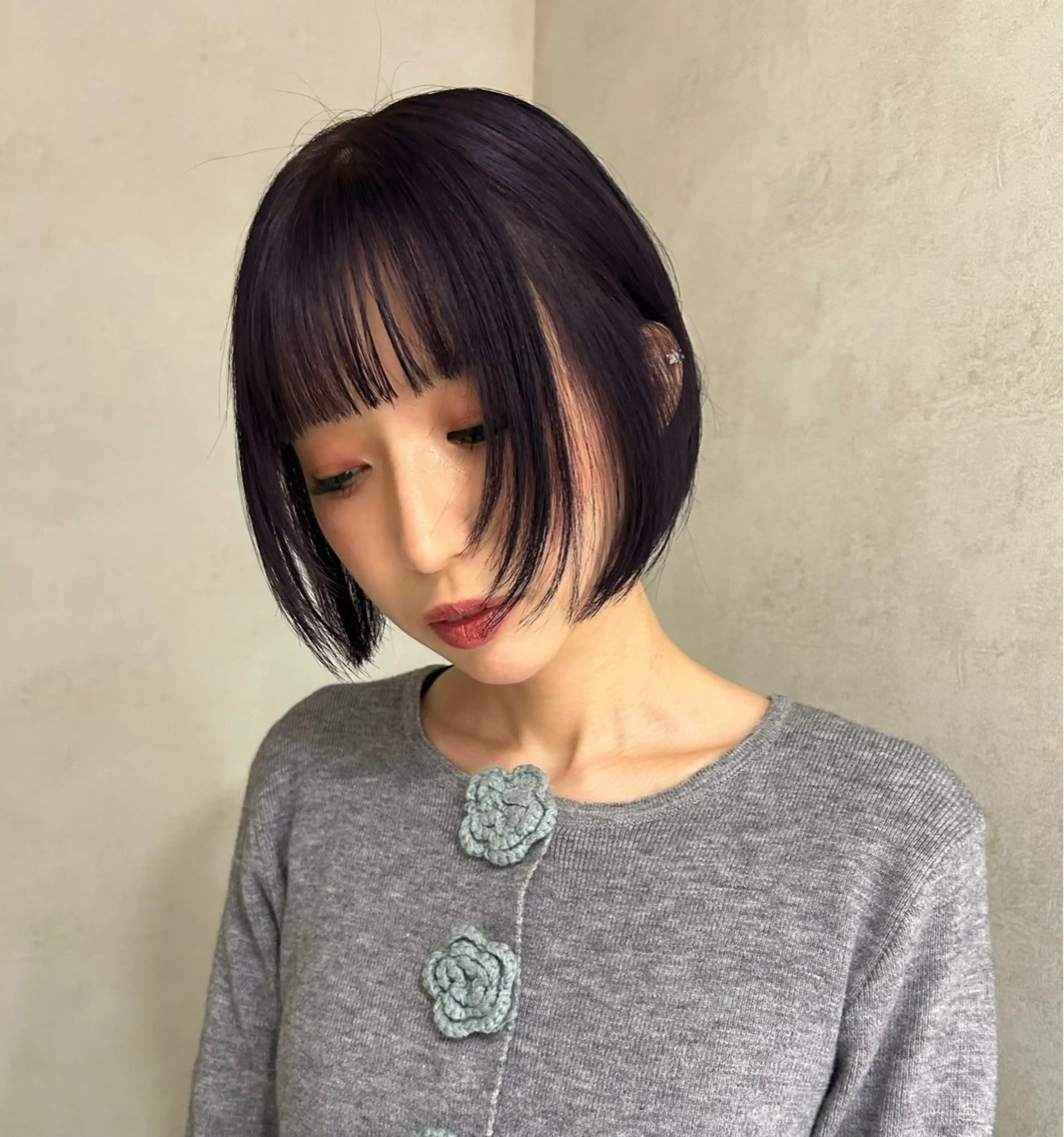 ショート ヘアカラー Sora/レイヤー/ 似合わせカラー🤎のヘアスタイル