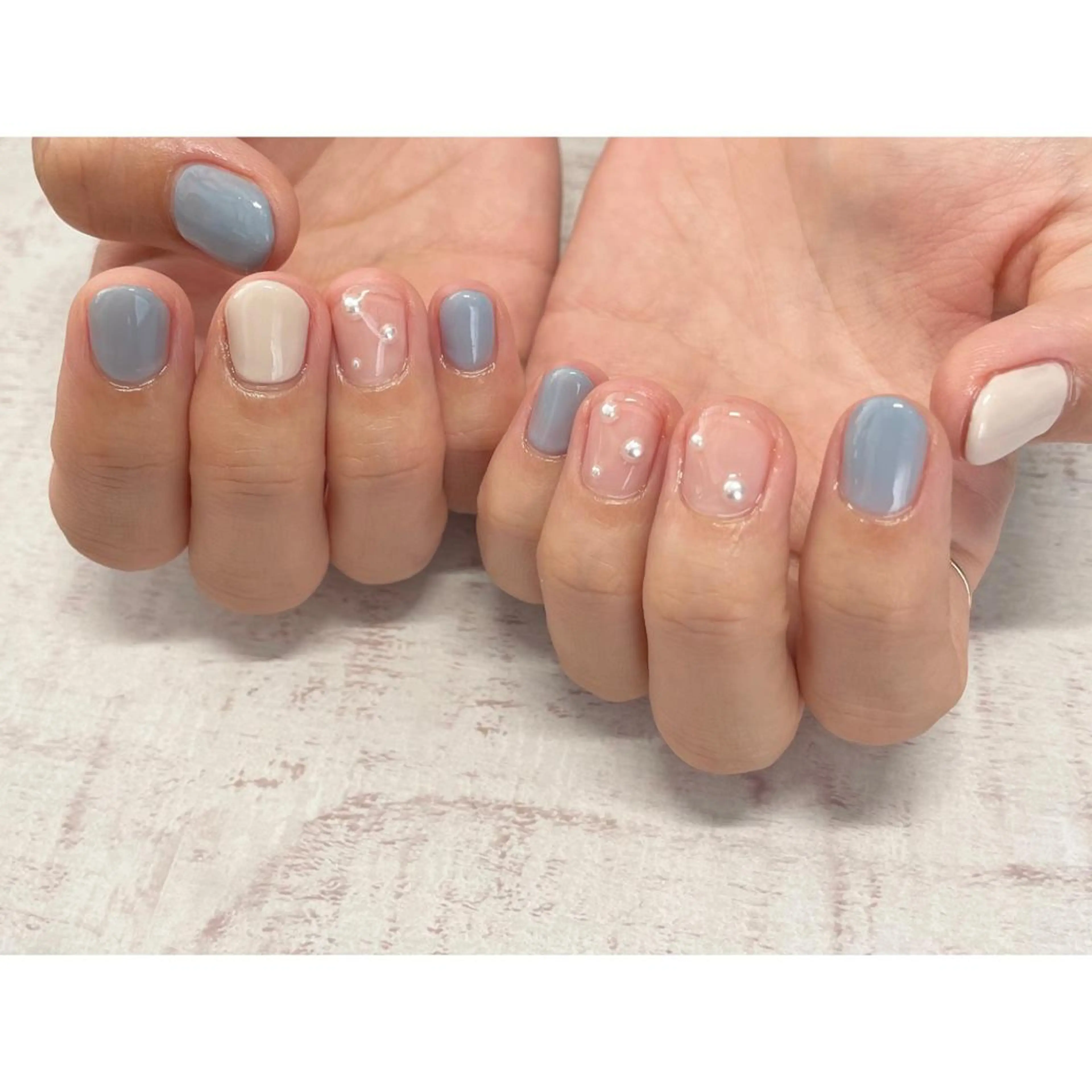 ネイル 𖡼 yumenoのネイルデザイン