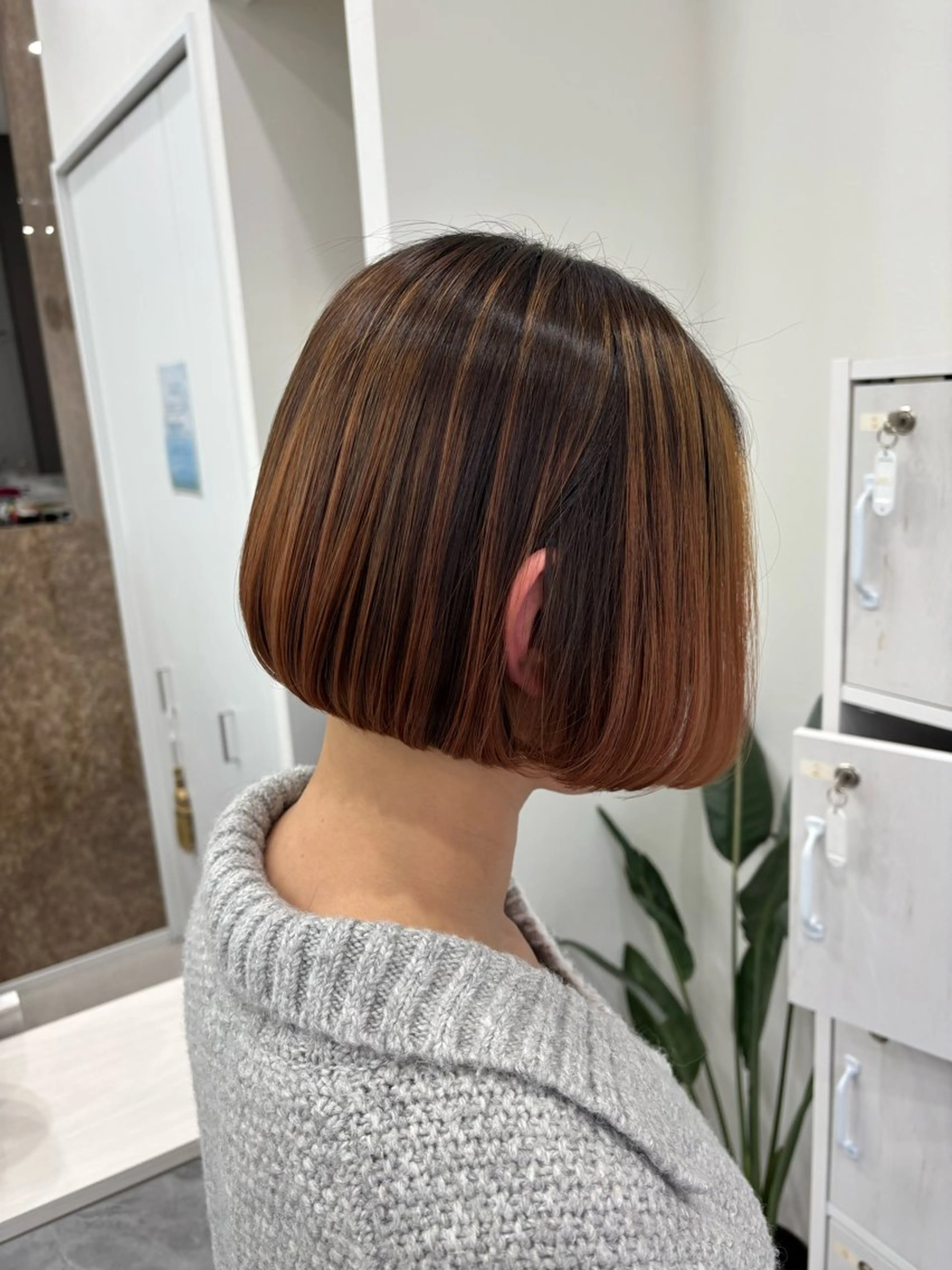 ショート ボブ トリートメント ️🫧押上️🫧はな 🫧まとまるショートのヘアスタイル