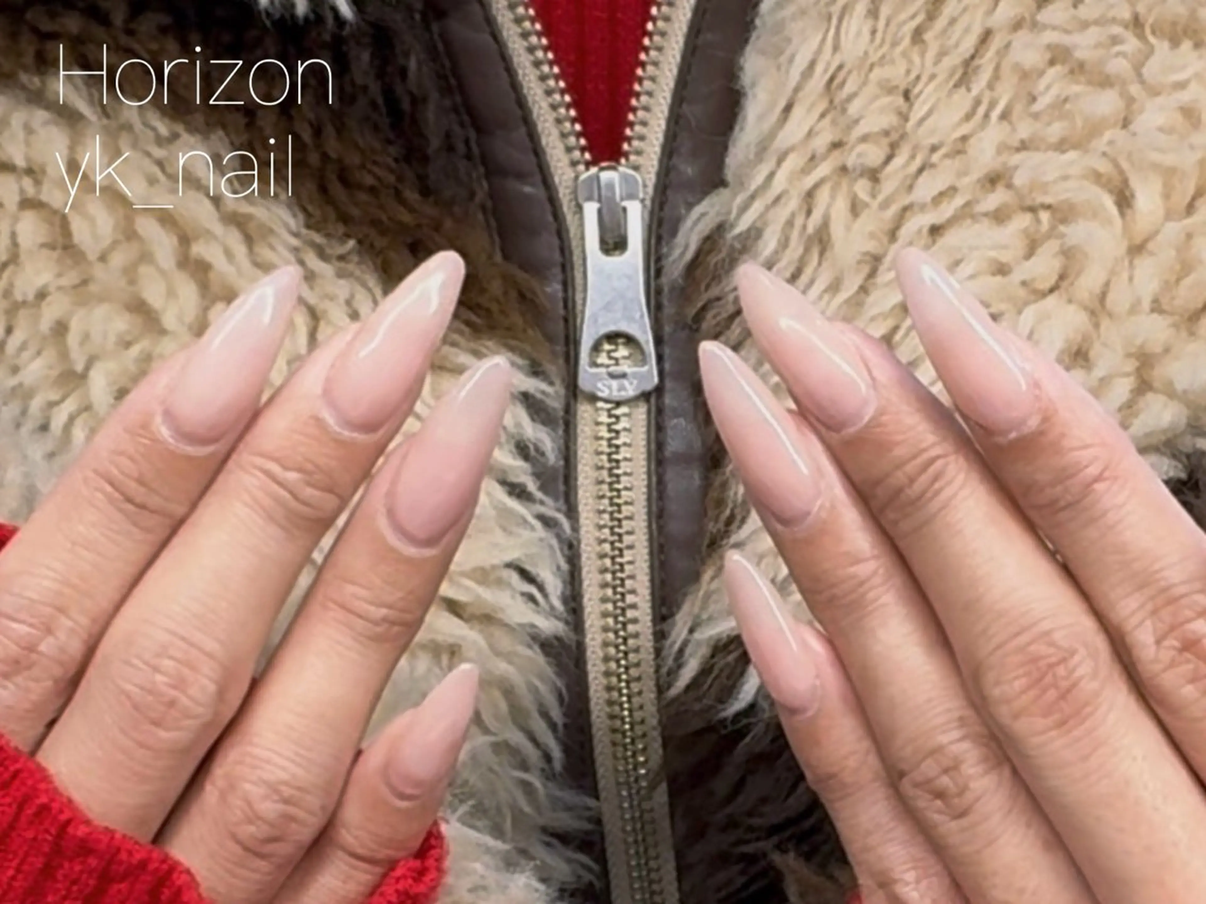 ネイル ピンク ピンクベージュ ハンドネイル 🌸 Yukaのネイルデザイン