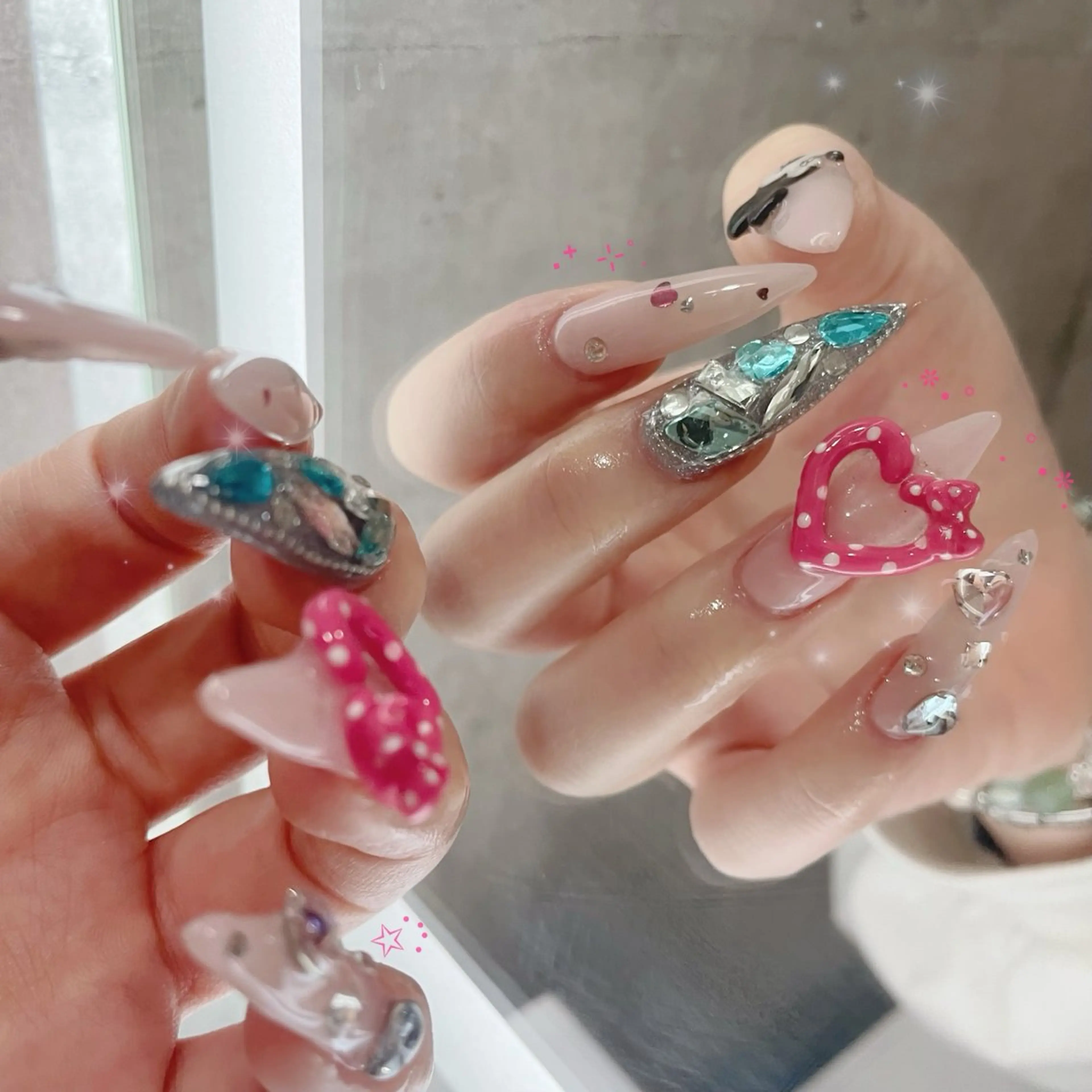 ネイル ハンドネイル WOLTOKYO池袋 💕maiのネイルデザイン