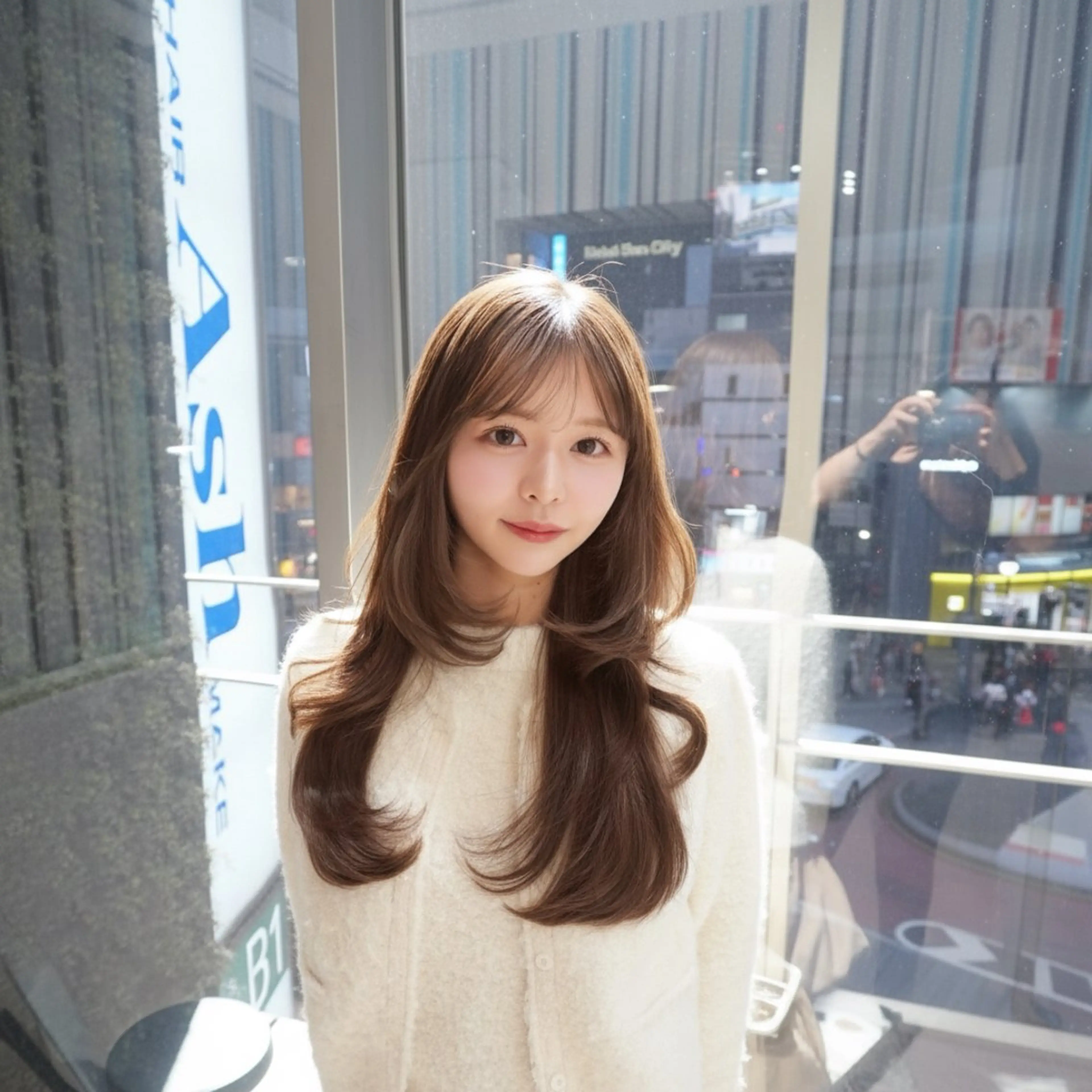 ロング ヘアカラー トリートメント ♡大人カワイイ hair♡徳井はやとのヘアスタイル