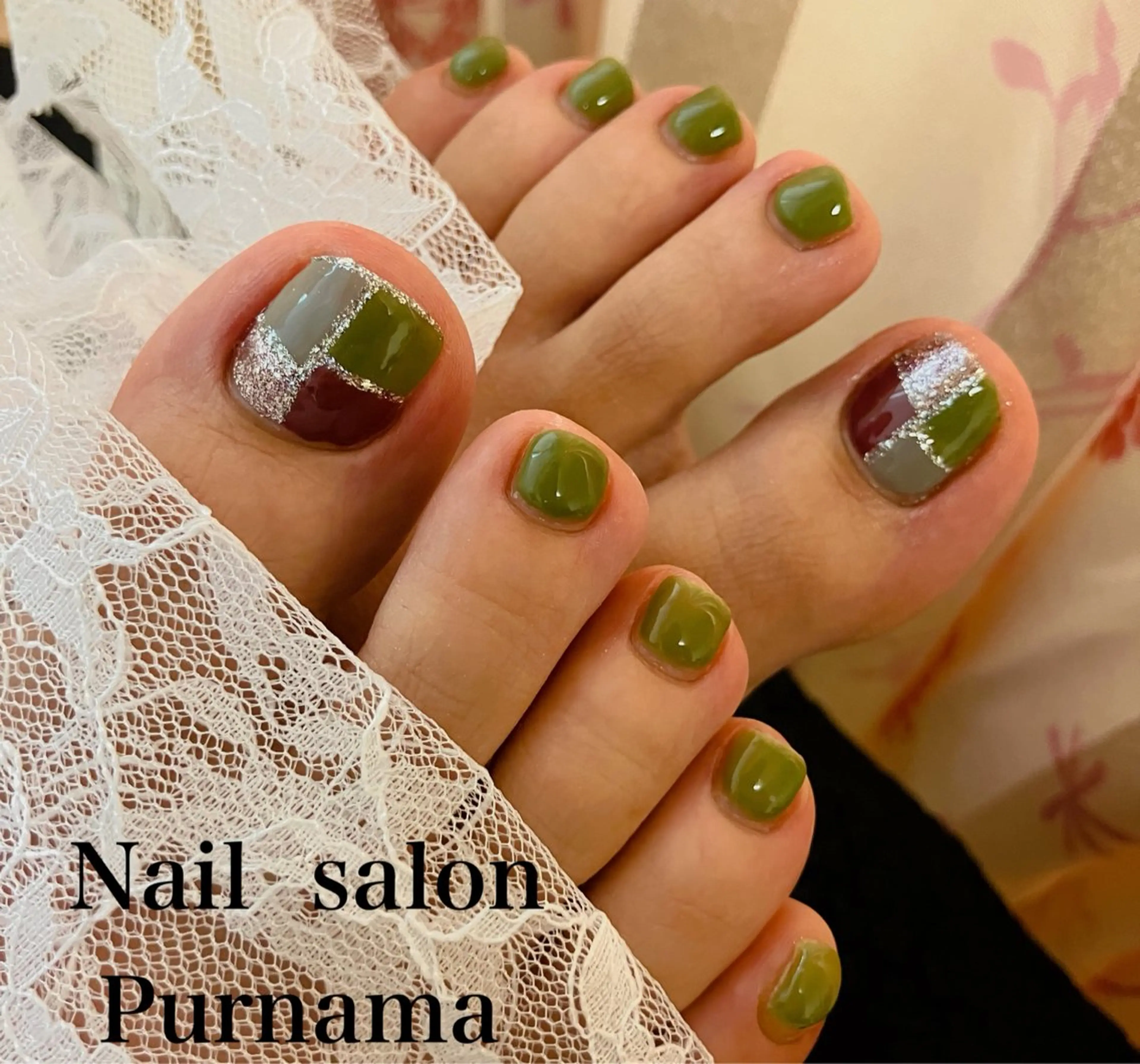 ネイル フットネイル Purnama(プルナモ)所属・Purnama あきのネイルデザイン