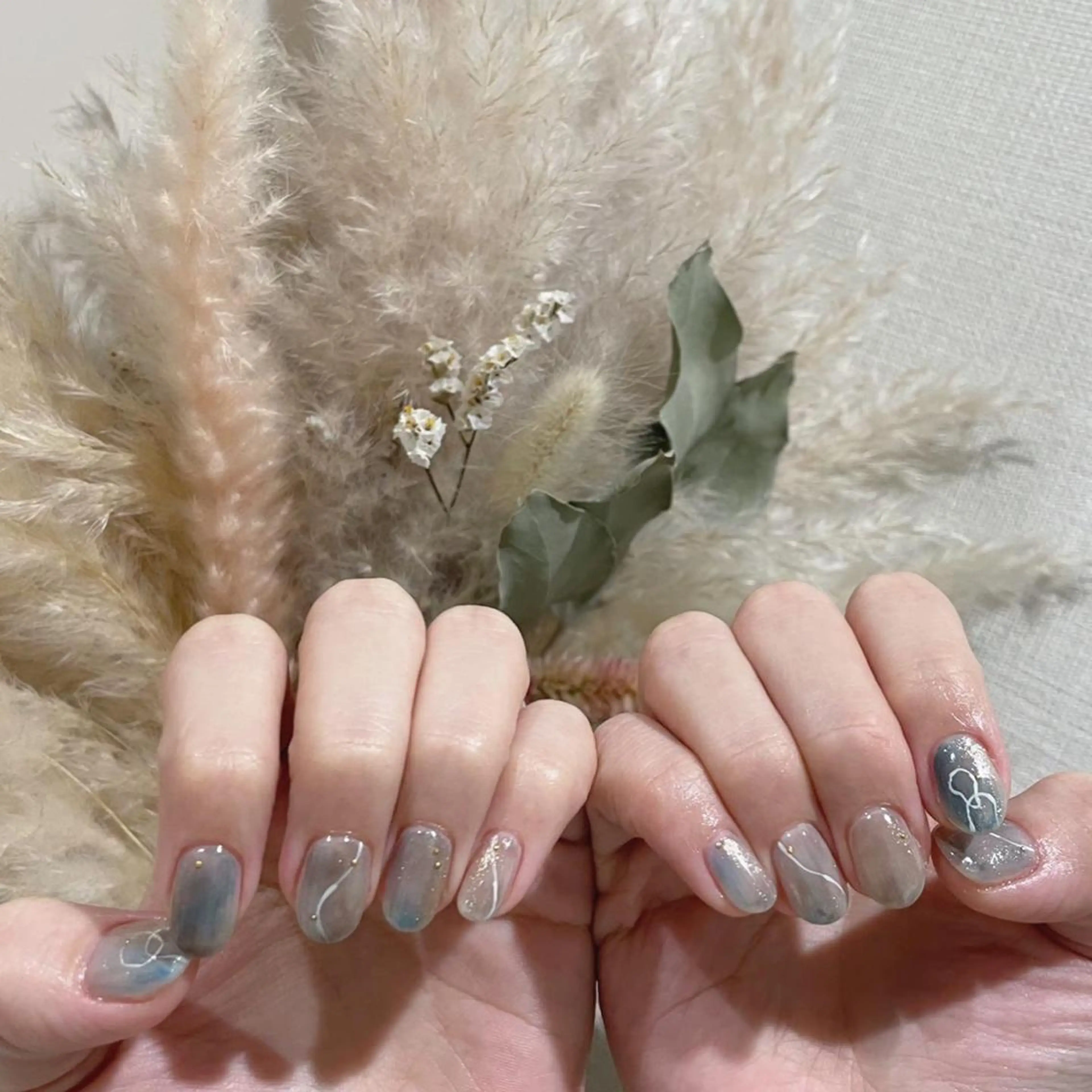 ミディアム Lety total beautyのネイルデザイン