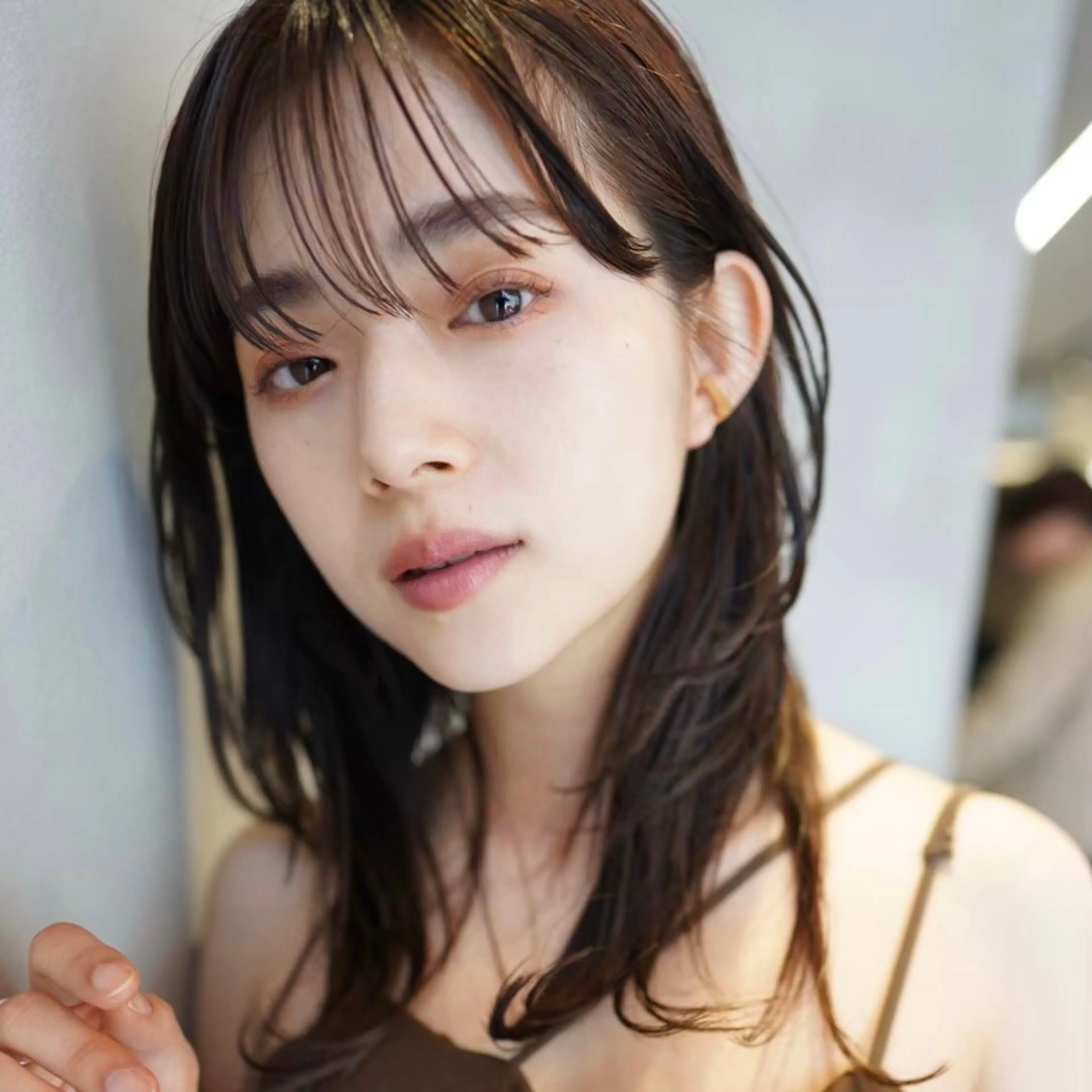 ロング カラー カット センターパート/ 暖色カラーayuのヘアスタイル