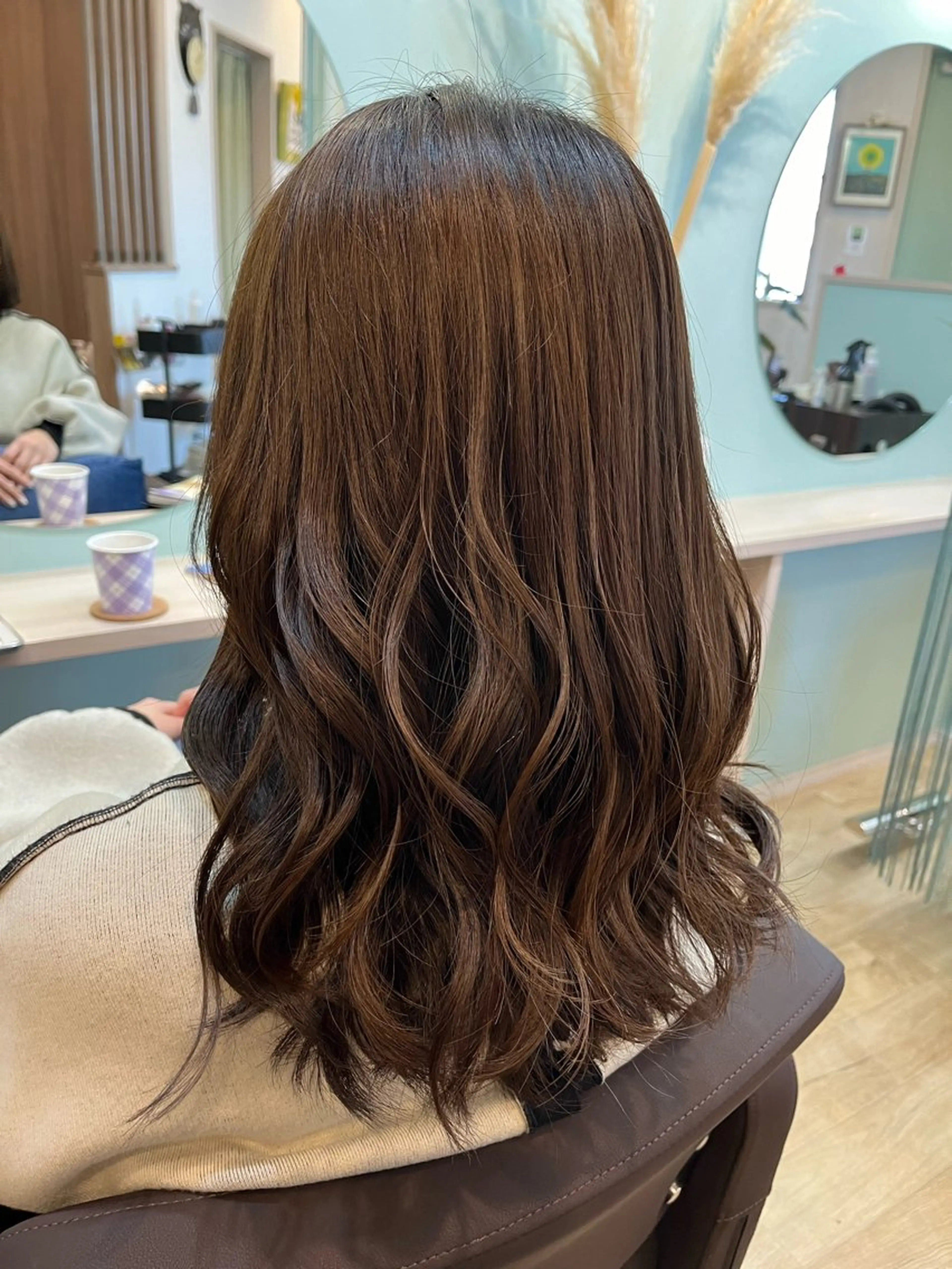 ミディアム カラー ヘアアレンジ like みやびのヘアスタイル