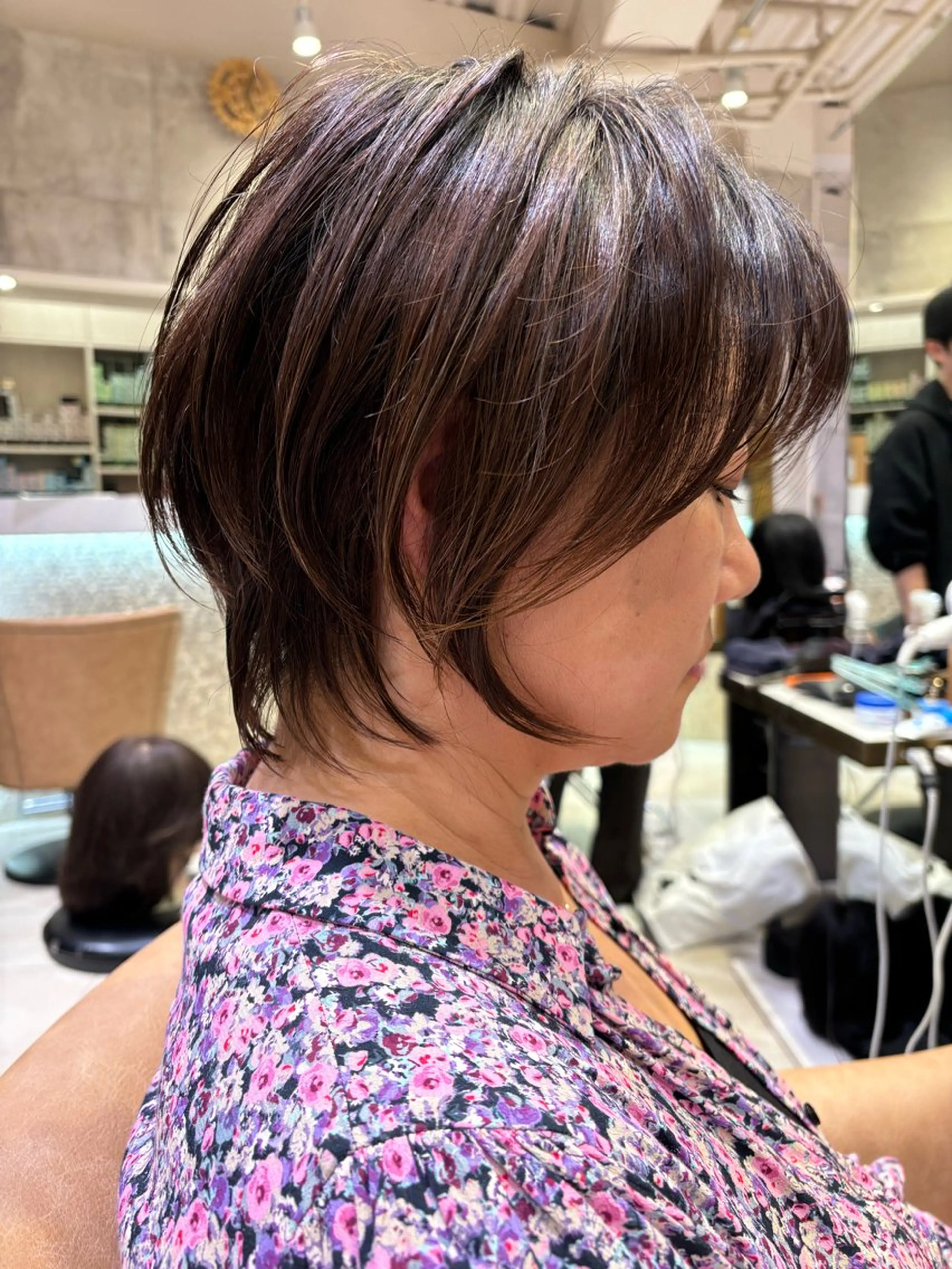 ショート 似合わせカット ショートヘア 無料カットモデル /小顔ショート/荒砂のヘアスタイル