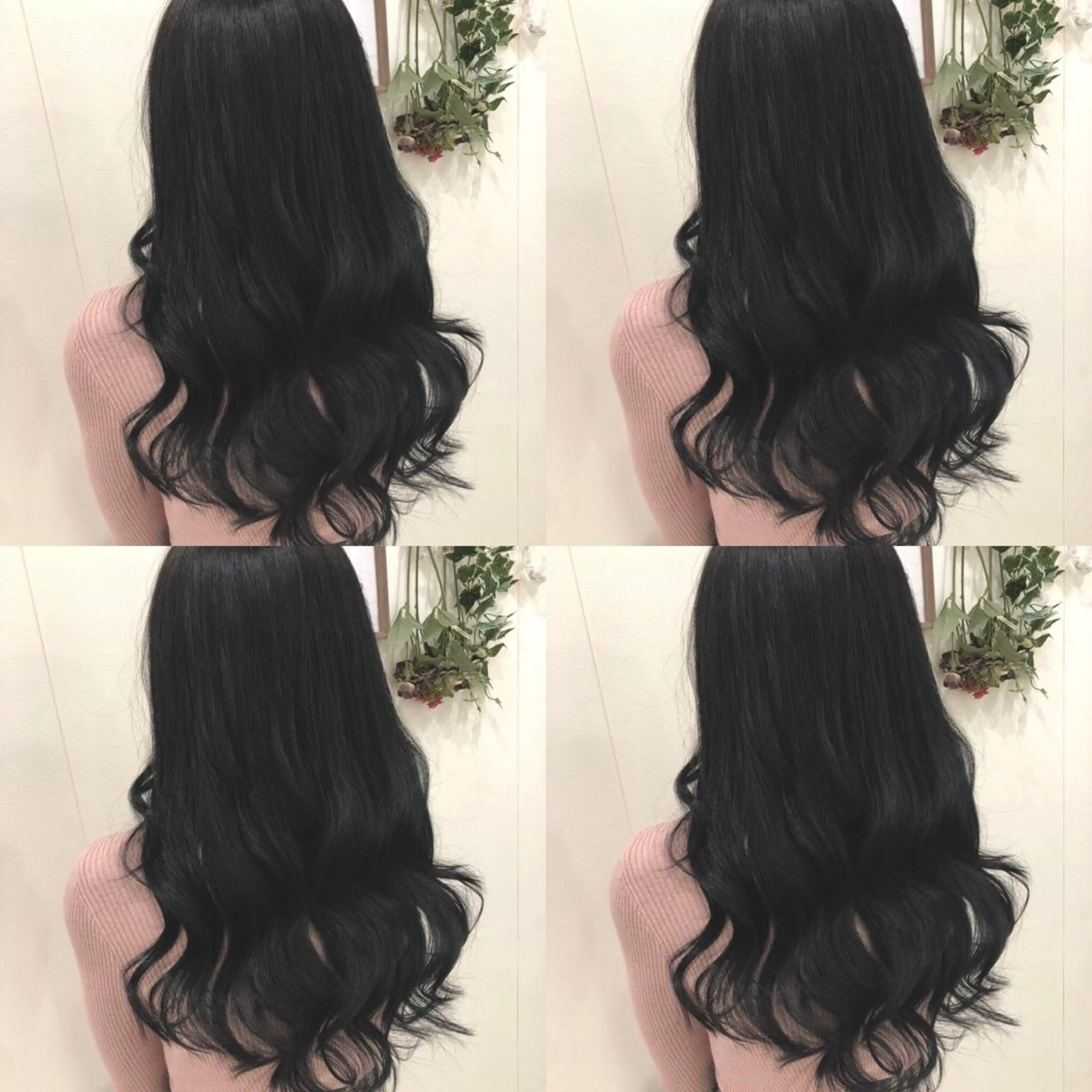 ロング カラー 黒髪 🌷MAYU 🌷のヘアスタイル