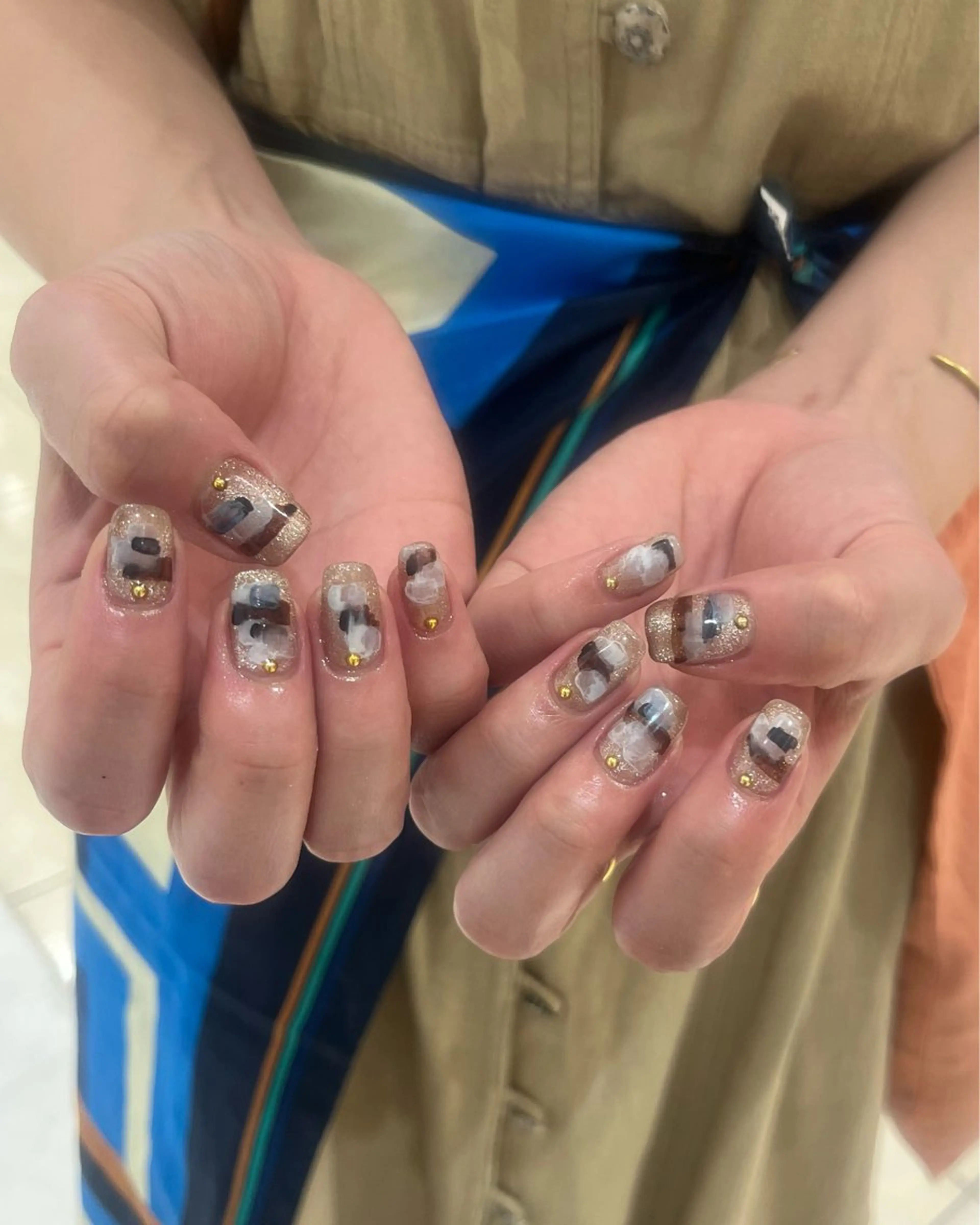 ネイル 持ち込み ハンドネイル kanatsu yorikoのネイルデザイン