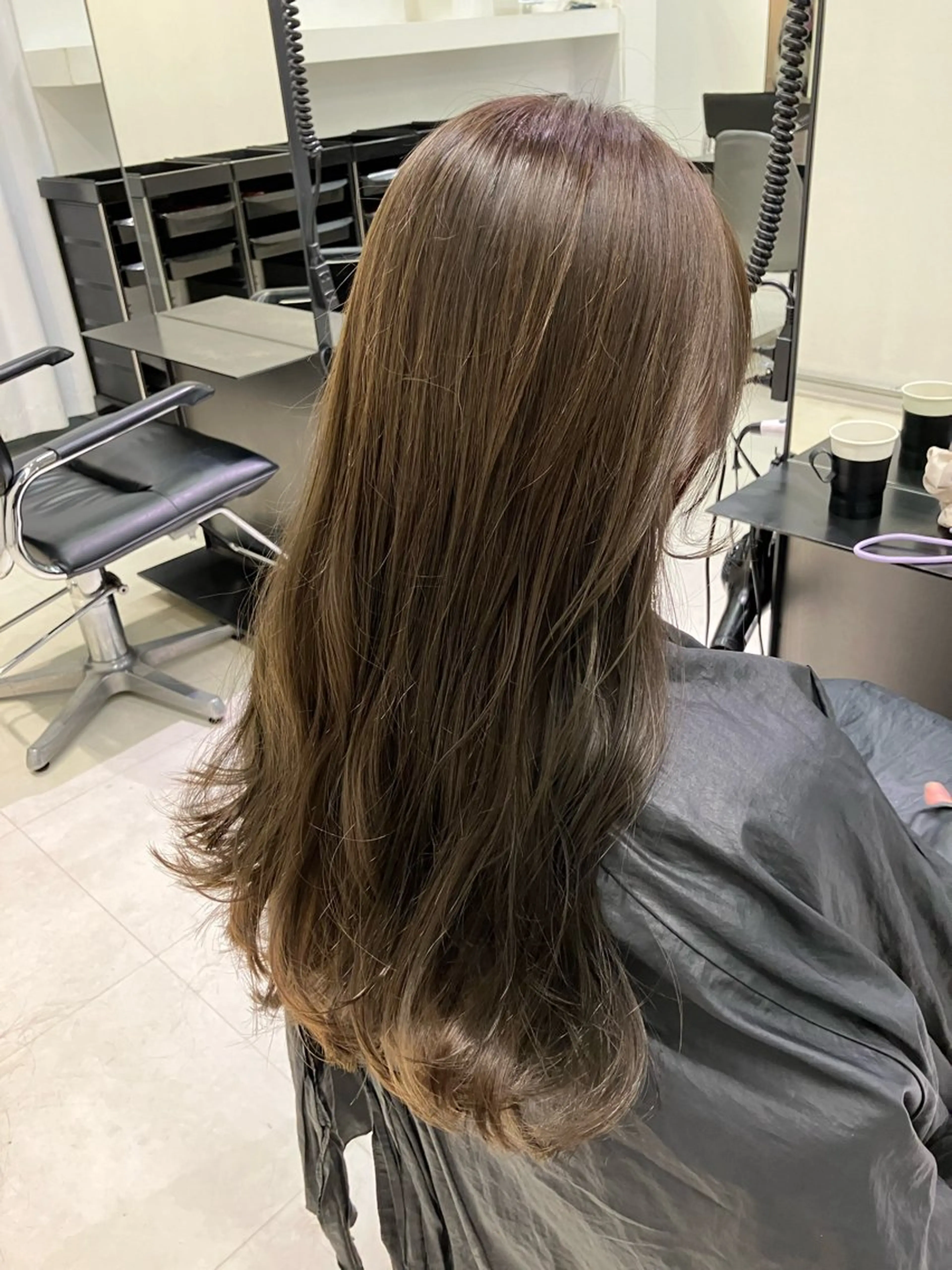 ロング カラー カット ヘアカラー トリートメント GO TODAY SHAIRE SALON原宿vita店舗所属・🩷完全マンツーマン 💖ASAHIのヘアスタイル