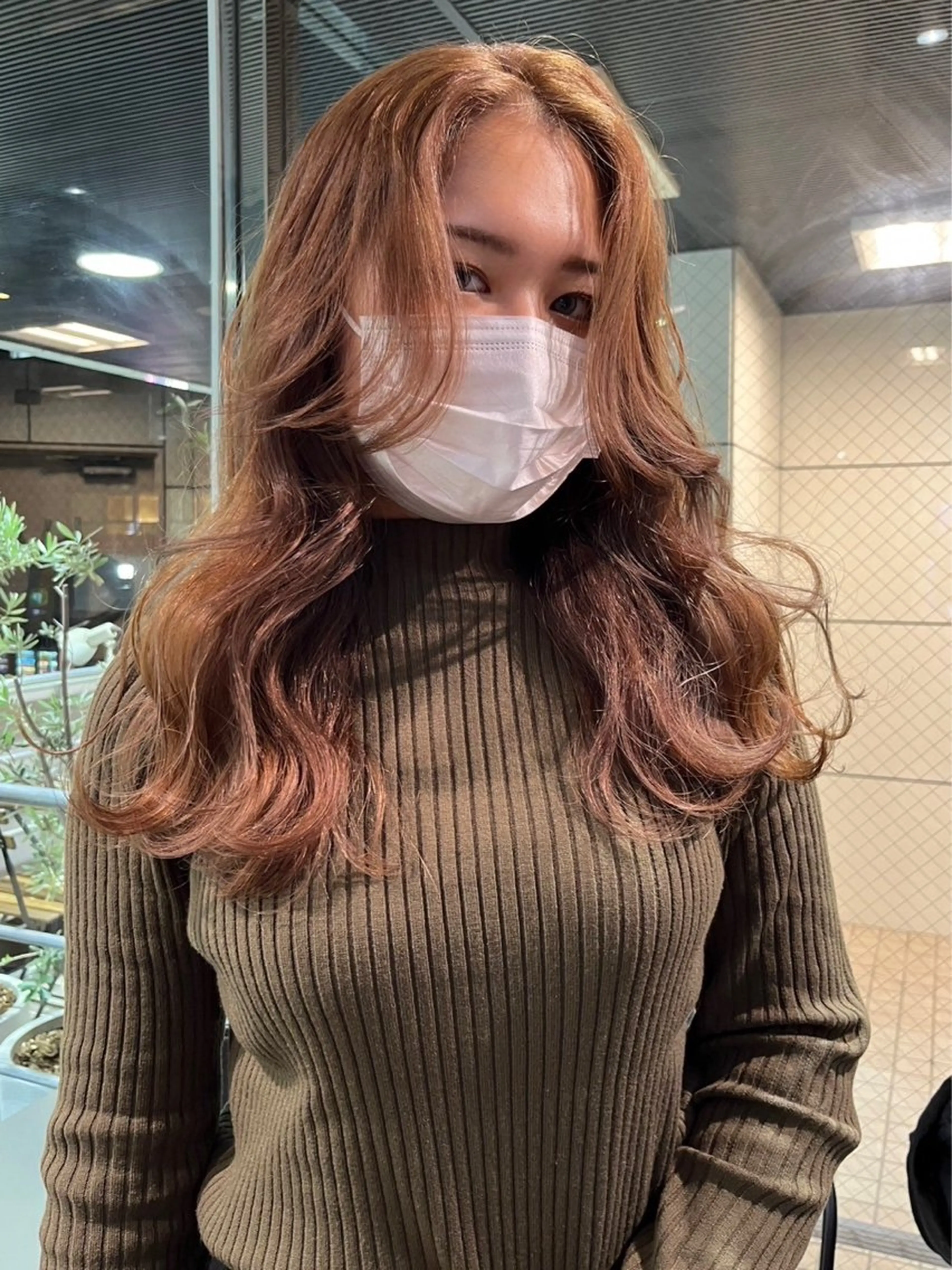 カラー ブリーチ ケアブリーチ ダブルカラー ハイトーンカラー インナーカラー レイヤー/ボブ /🪩KAYOのヘアスタイル