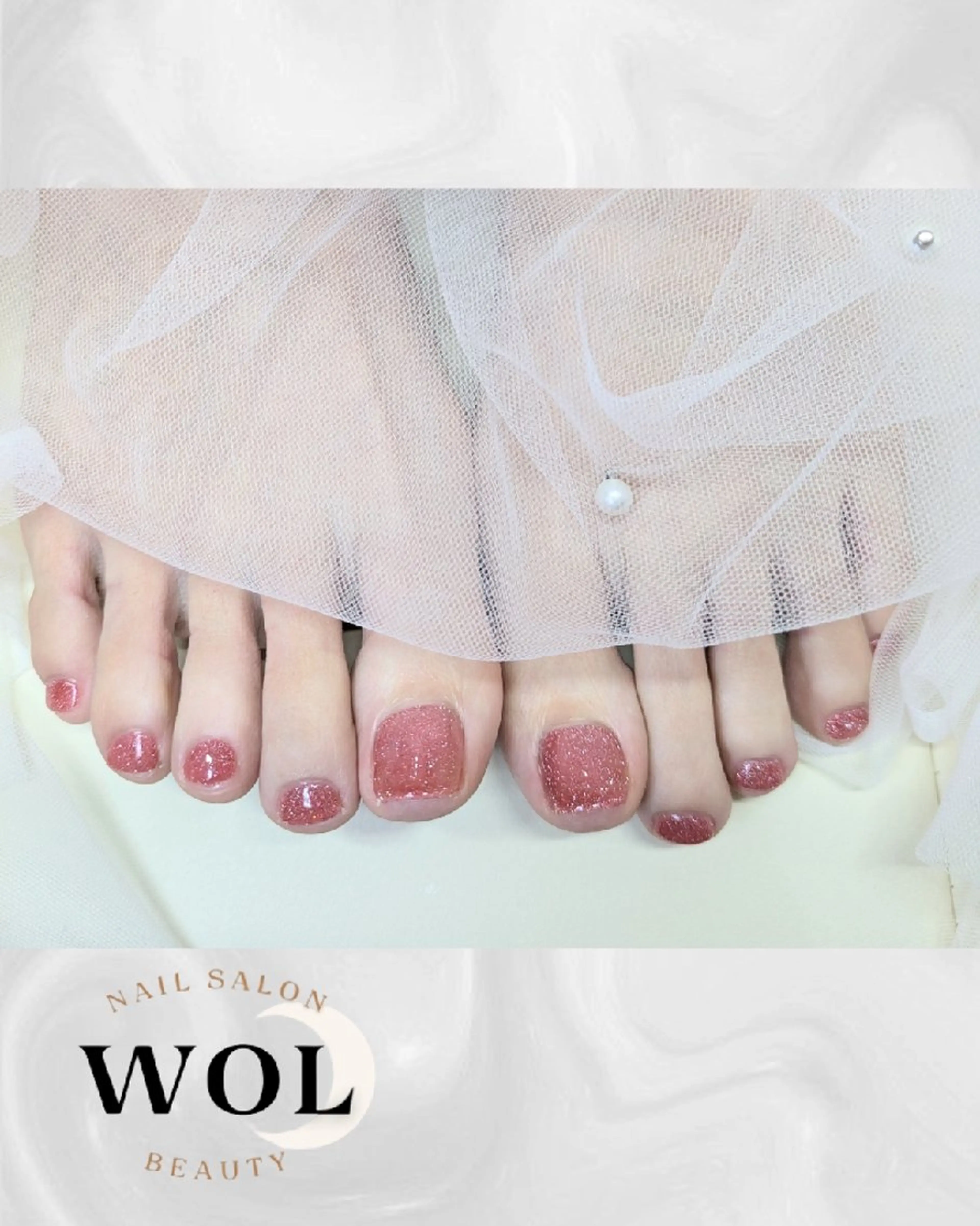 ネイル フットネイル nailsalon🌙WOL所属・WOL🌙 momokoのネイルデザイン
