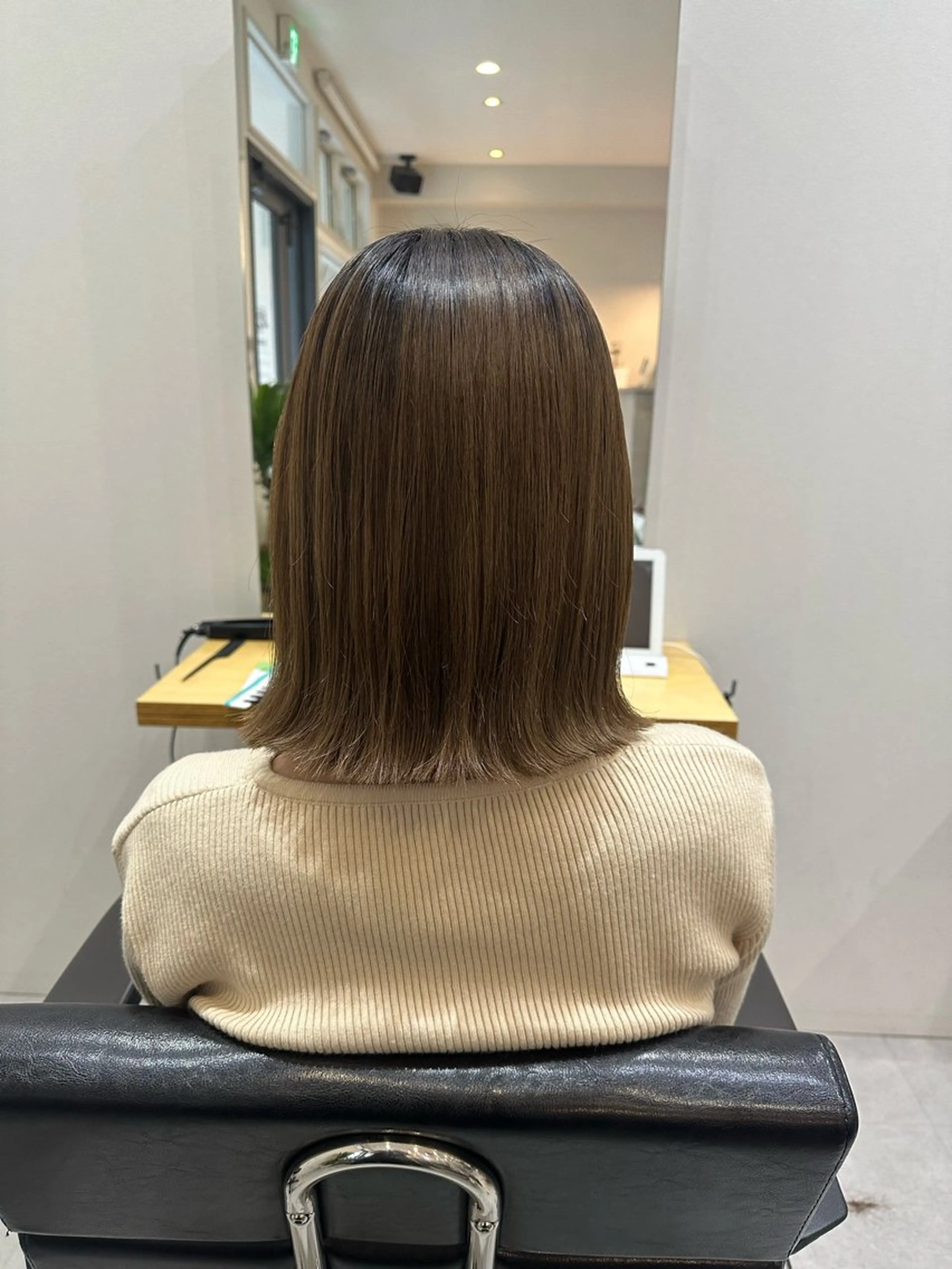 ミディアム Agu hair noman マナのヘアスタイル