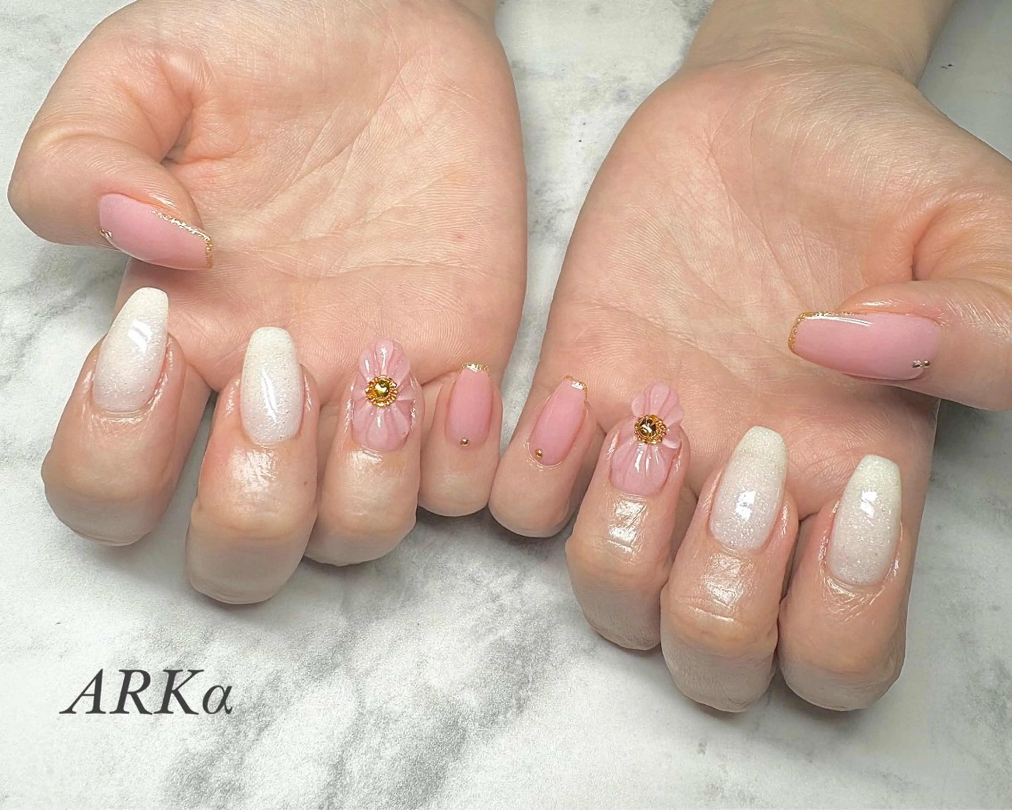 ネイル ハンドネイル Nailsalon ARKαのネイルデザイン
