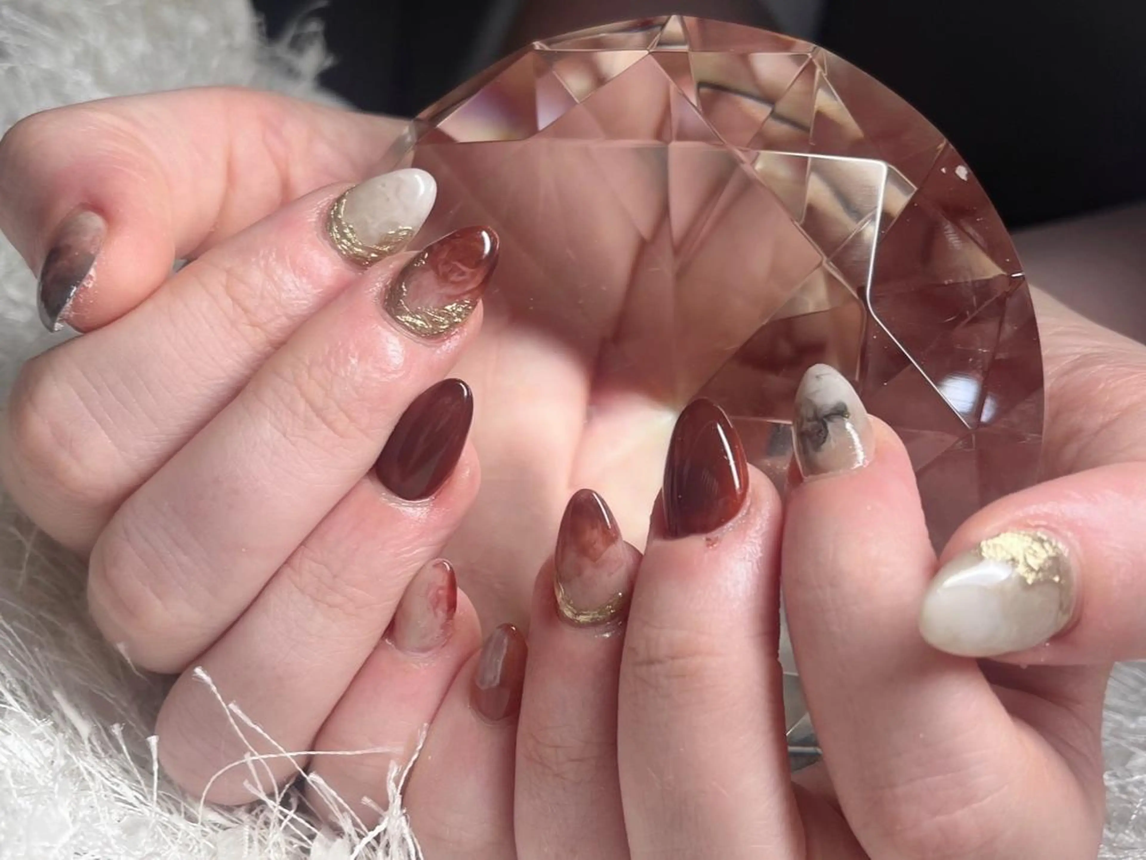 ネイル 長さ出し フットネイル フレンチネイル ジェルネイル グラデーション ハンドネイル Nail&eye Belire 新宿のネイルデザイン