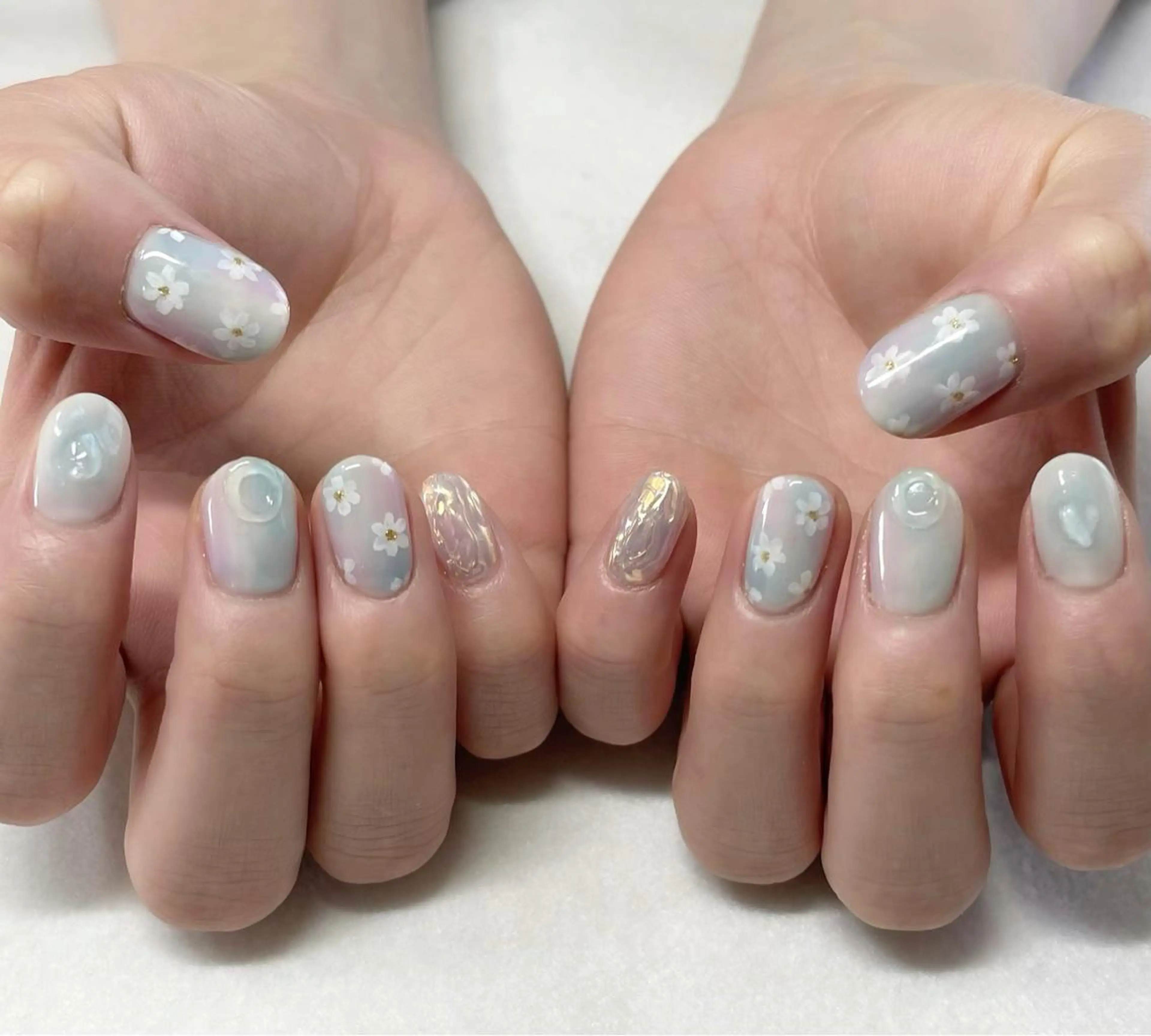 ネイル ジェルネイル 東 千夏のネイルデザイン