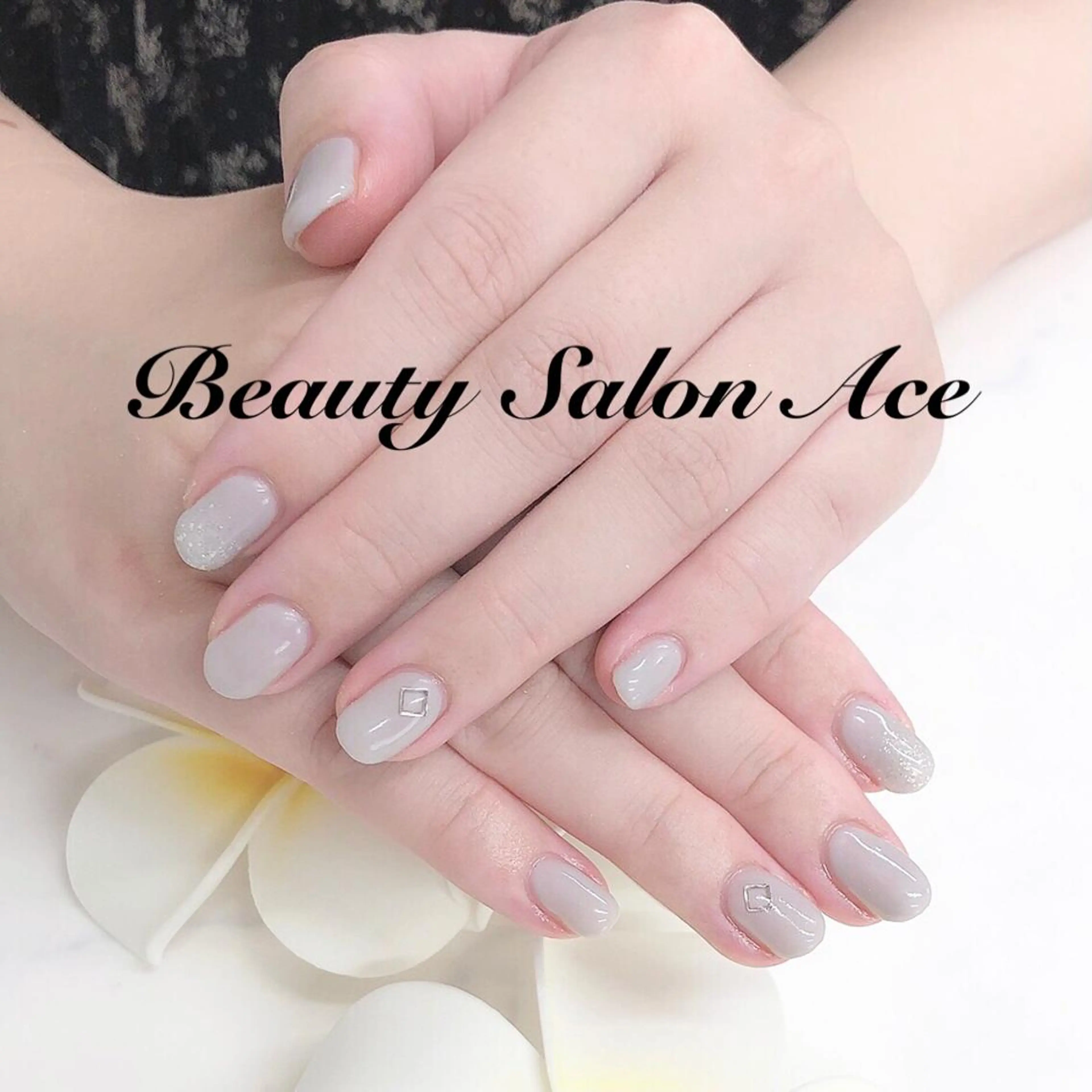 ネイル アートネイル ジェルネイル ラメ(グリッター) メンズネイル シンプルネイル Beauty Salon Ace(ネイルサロン エース)所属・池袋フィルイン Ace♡長さだしのネイルデザイン