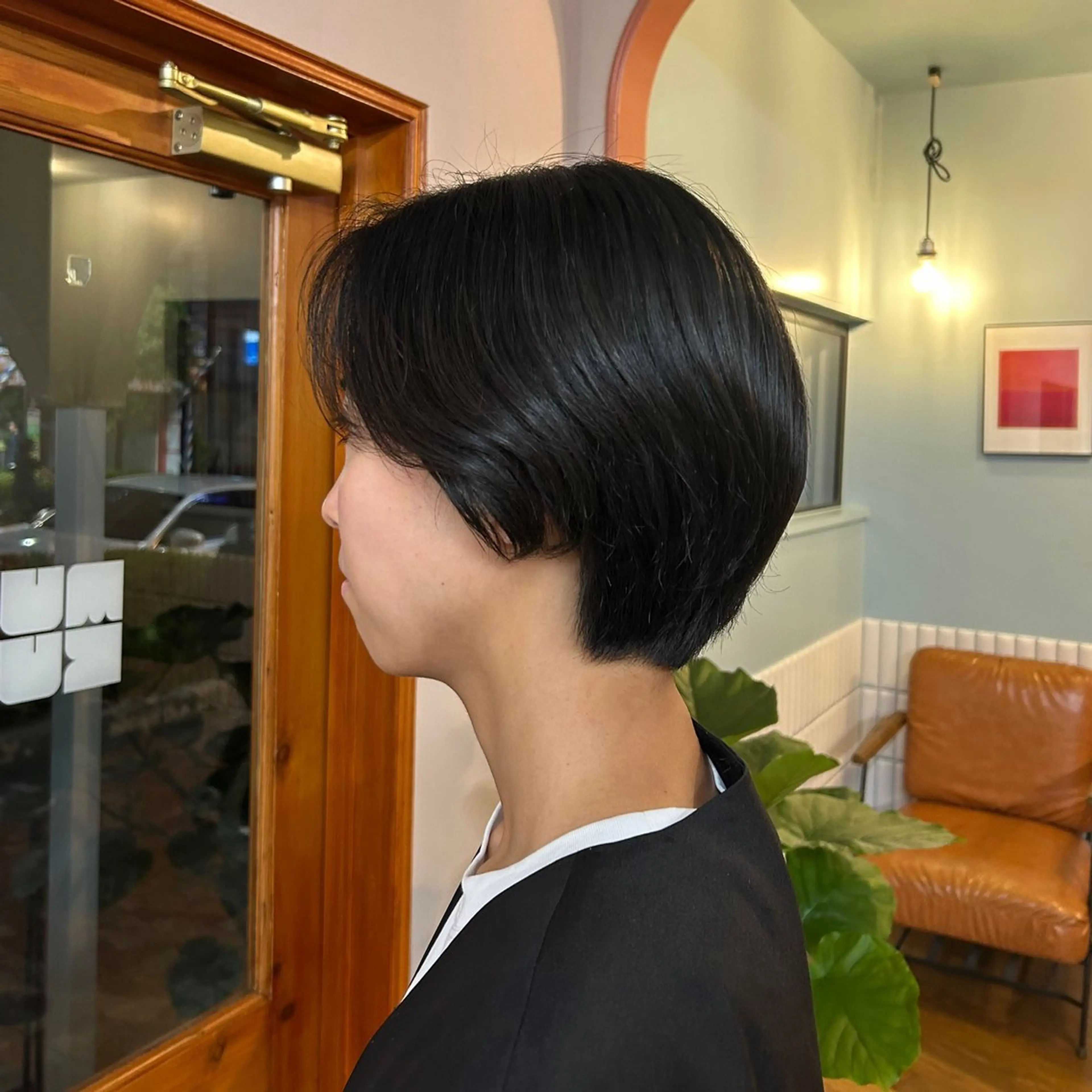 ショート カラー 透明感カラー ヘアカラー MUKU所属・MUKU 市川 莉花のヘアスタイル