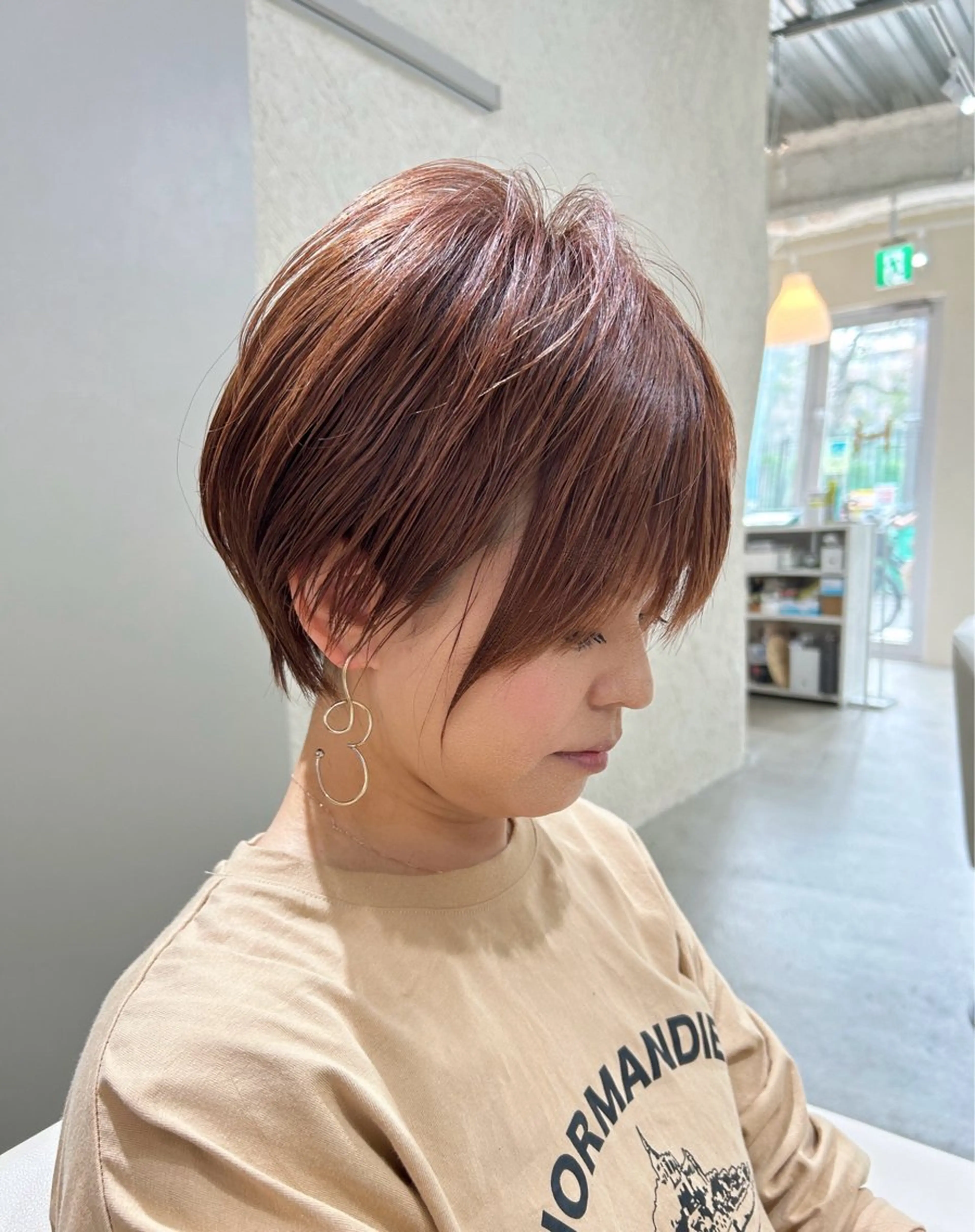 ショート 髪質改善✨ハツメイ オグ✂️のヘアスタイル