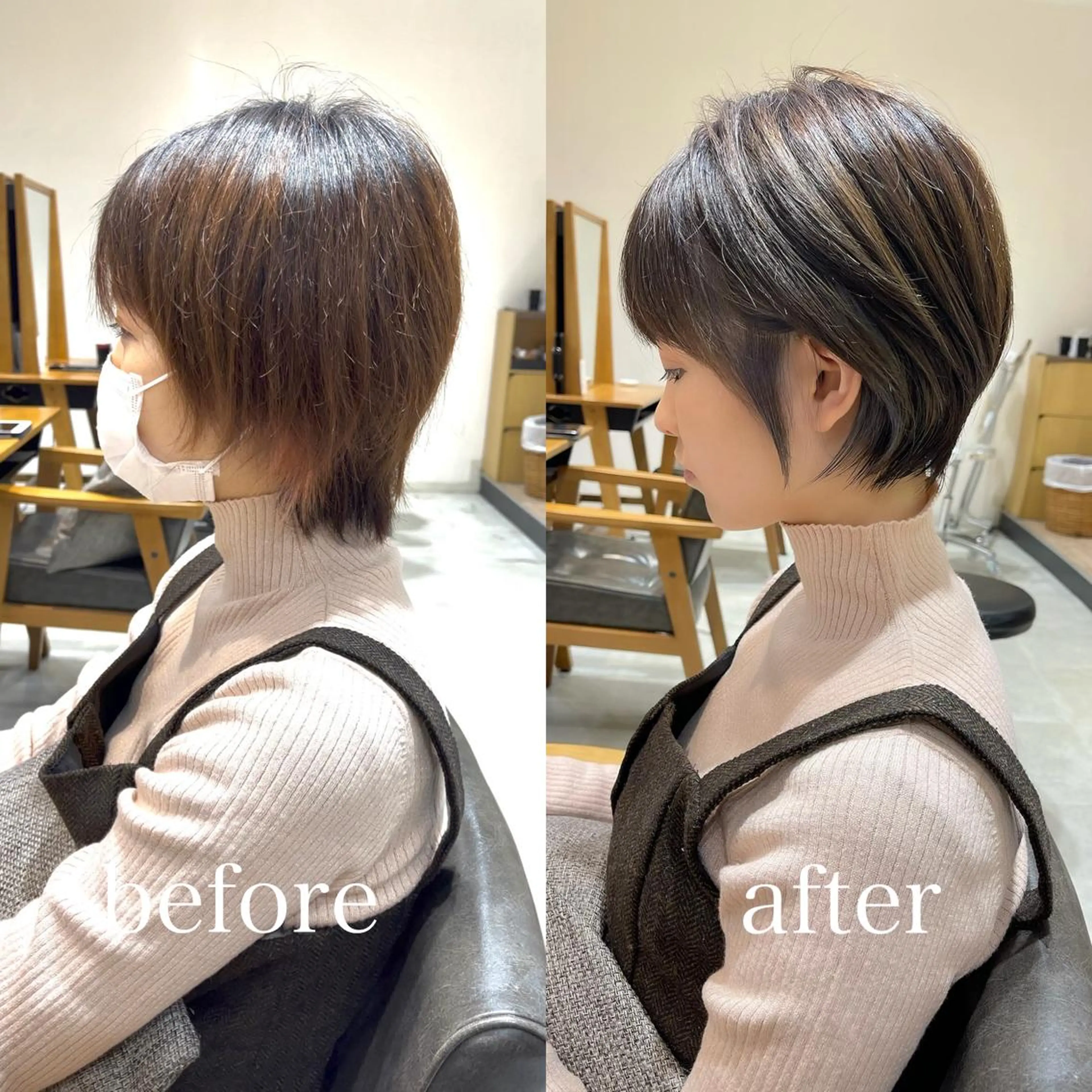 ショート カラー 🌟イメチェン美容師 🌟清水 大輝のヘアスタイル