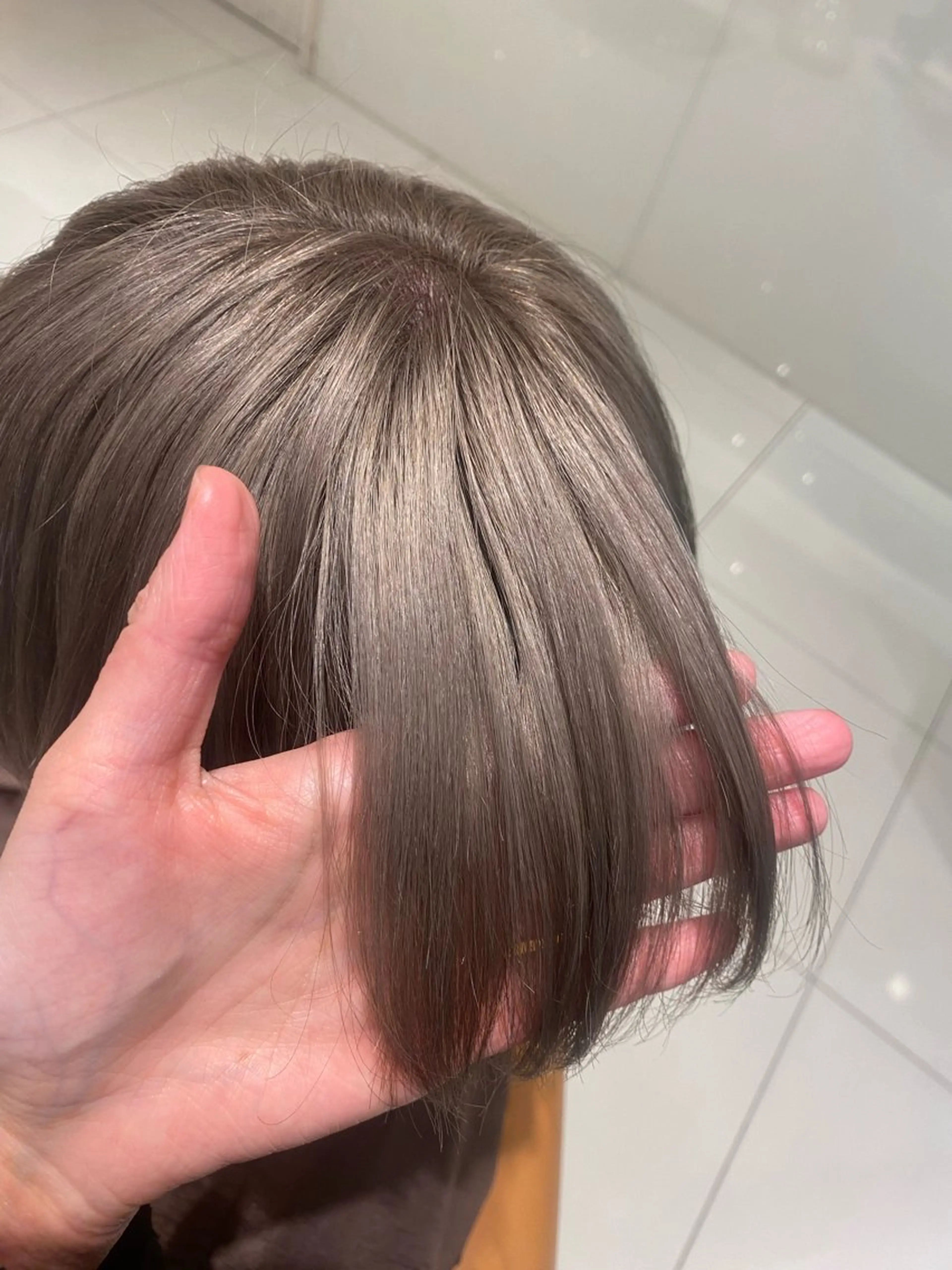 ショート カラー メンズ ダダキュービッグ 渡辺 ミウのヘアスタイル