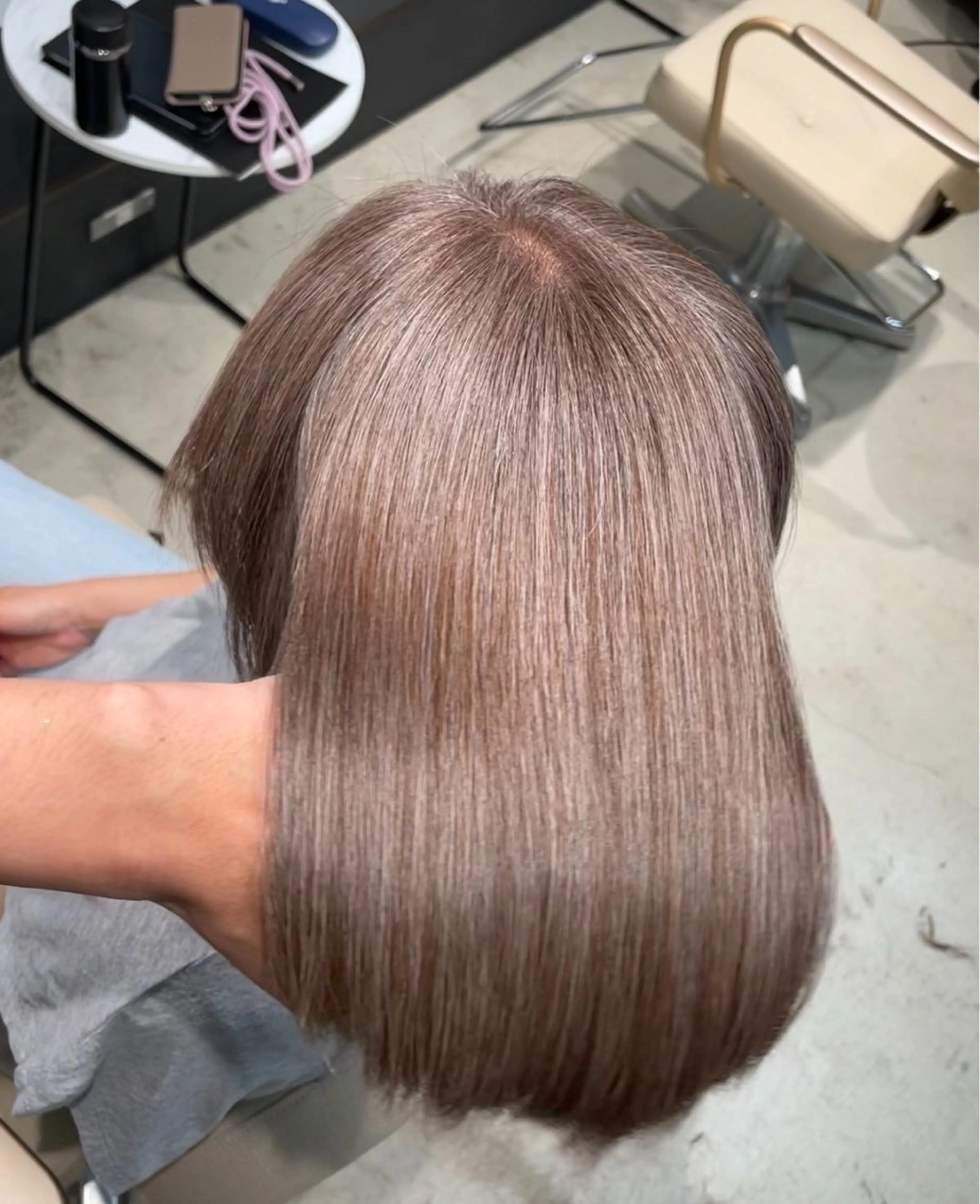 ロング 谷口 莉々葵のヘアスタイル