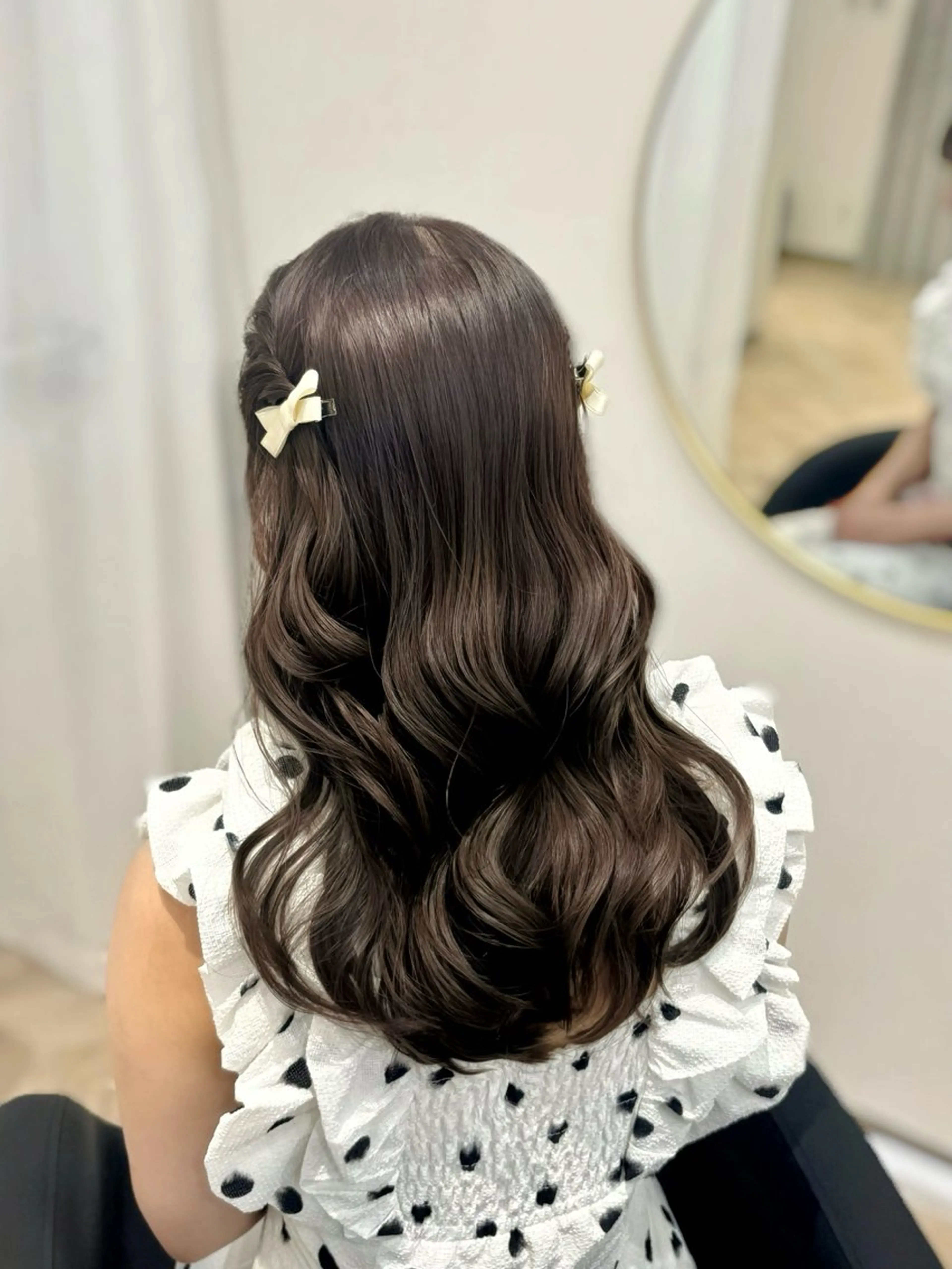 ロング ヘアアレンジ ヘアセット 𝒎𝒐𝒆🩰 名駅/ヘアメ/暖色♡のヘアスタイル