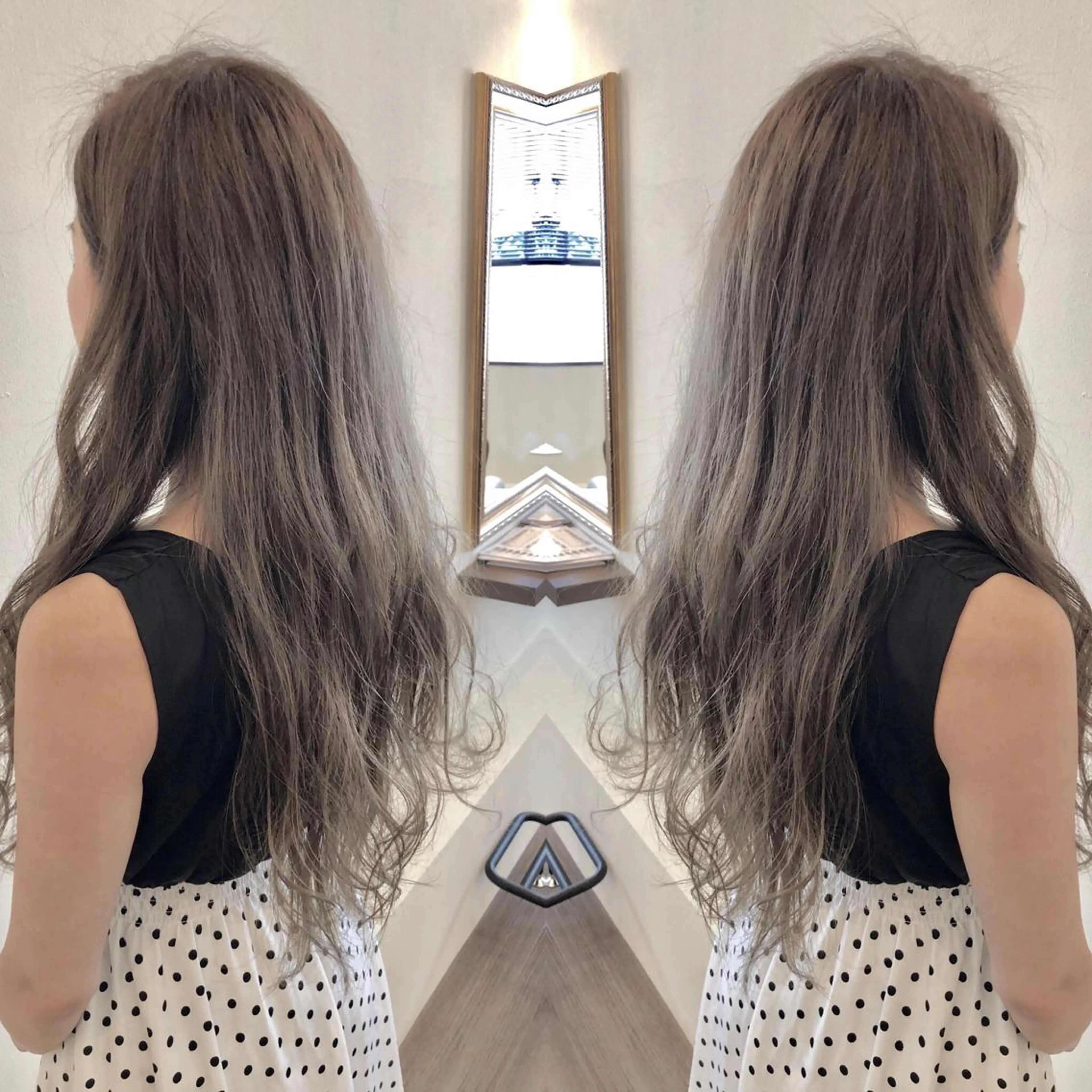 ロング カラー ヘアカラー Hair make VERDA所属・宮下 耕平のヘアスタイル