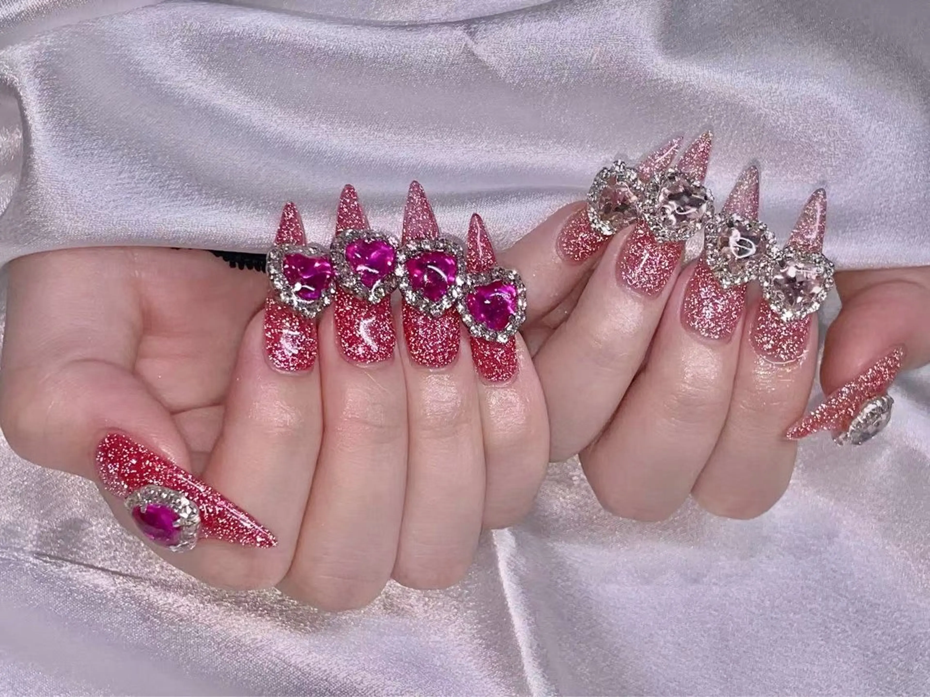 ネイル 長さだし専門店 M2 rikaのネイルデザイン