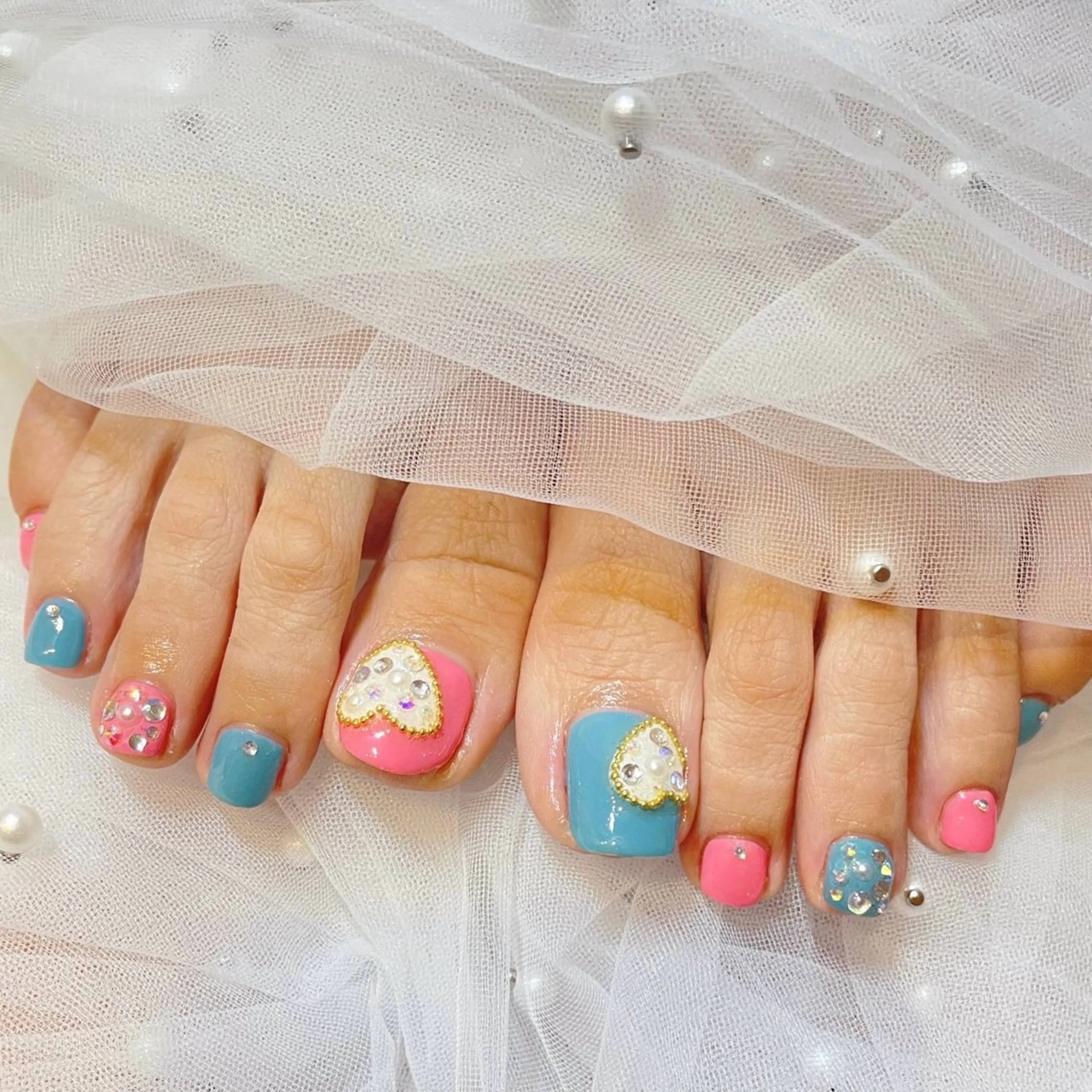 ネイル フットネイル PINKY nail所属・ピンキー 池田公園店のネイルデザイン