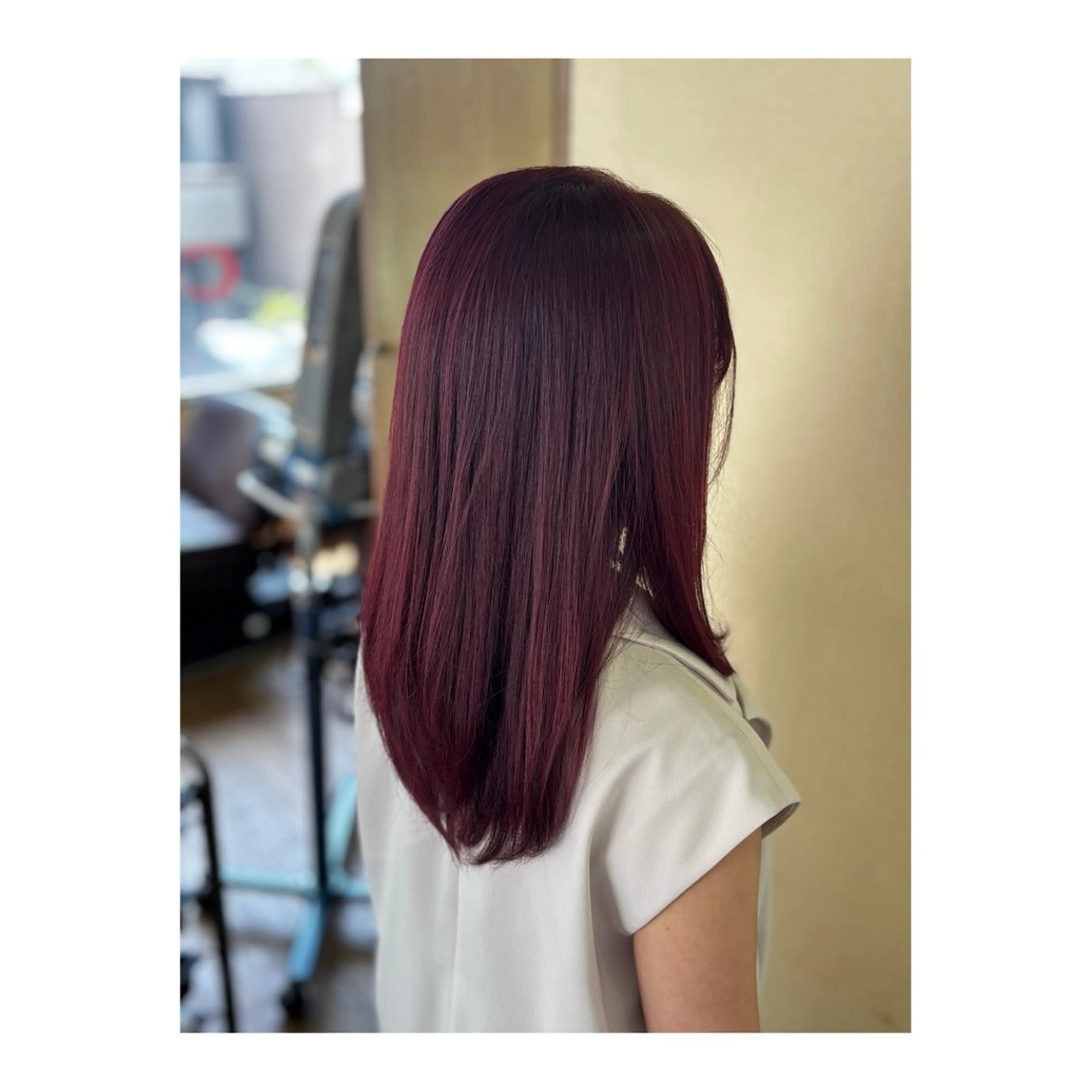 セミロング カラー カット ヘアカラー トリートメント cmake所属・. kanokoのヘアスタイル