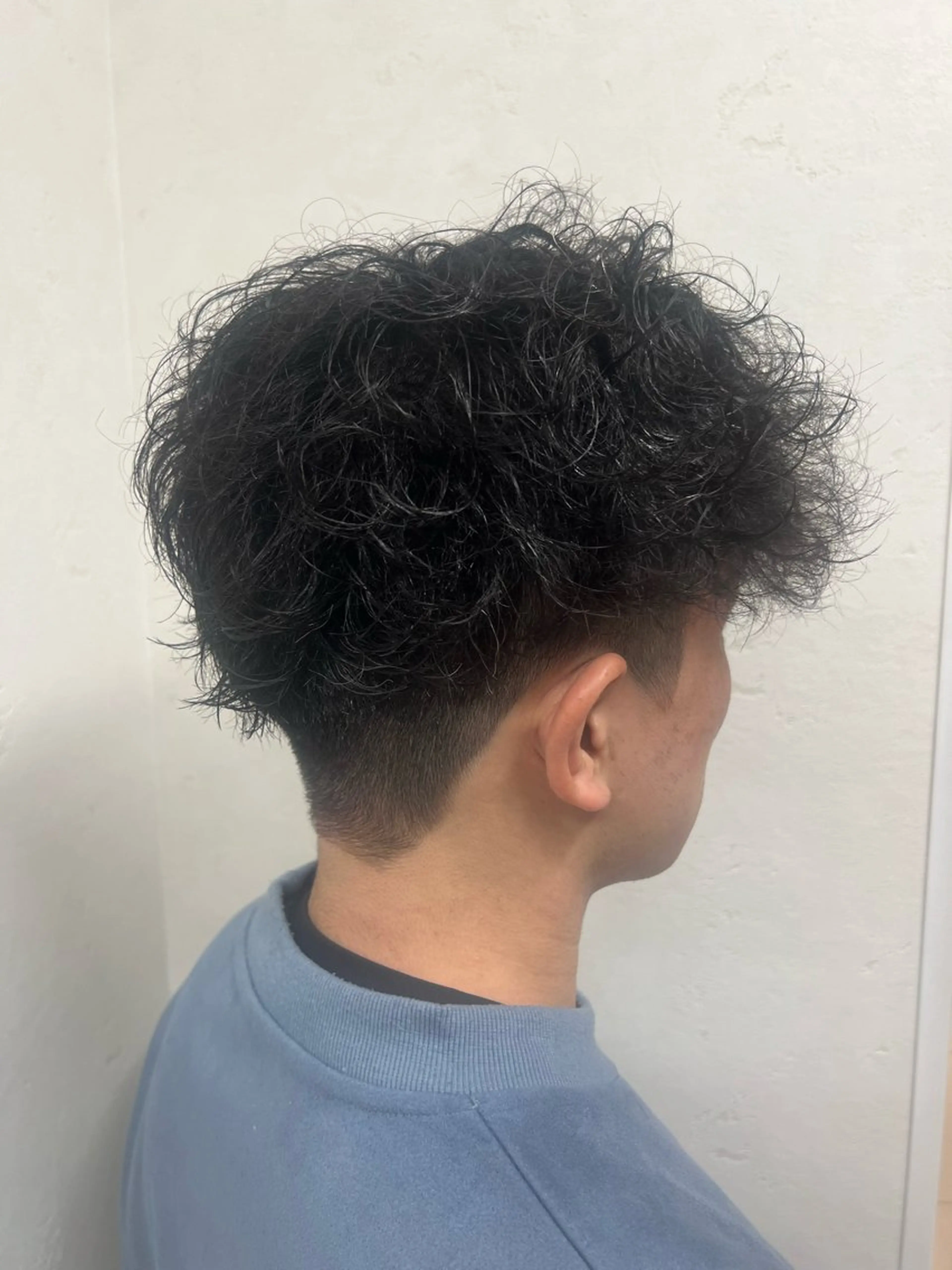 ショート メンズ メンズパーマ カット ボブ/透明感カラー /さちかのヘアスタイル